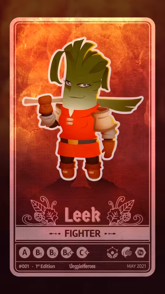 #001 - Leek / Fighter