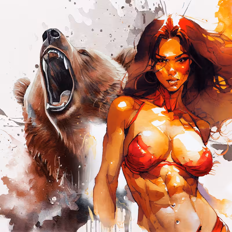 Artemis and Bear #13