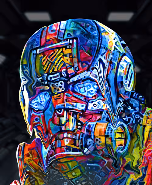 The trippy head #26