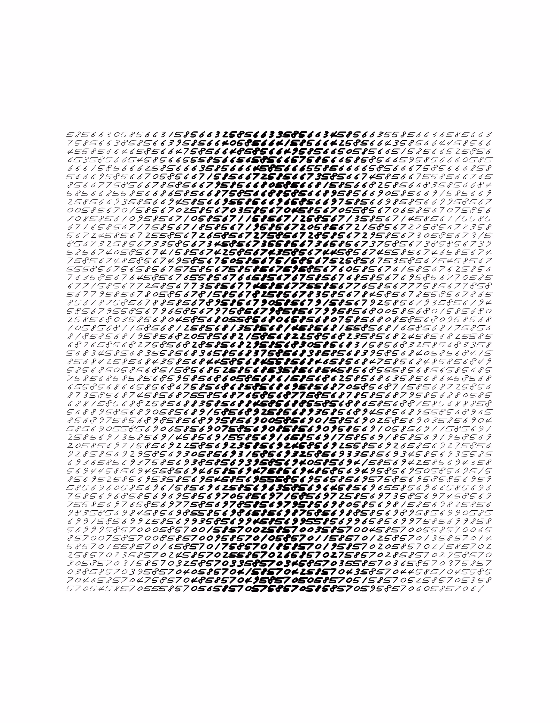 Endless (5,607,250 to Infinity) #849
