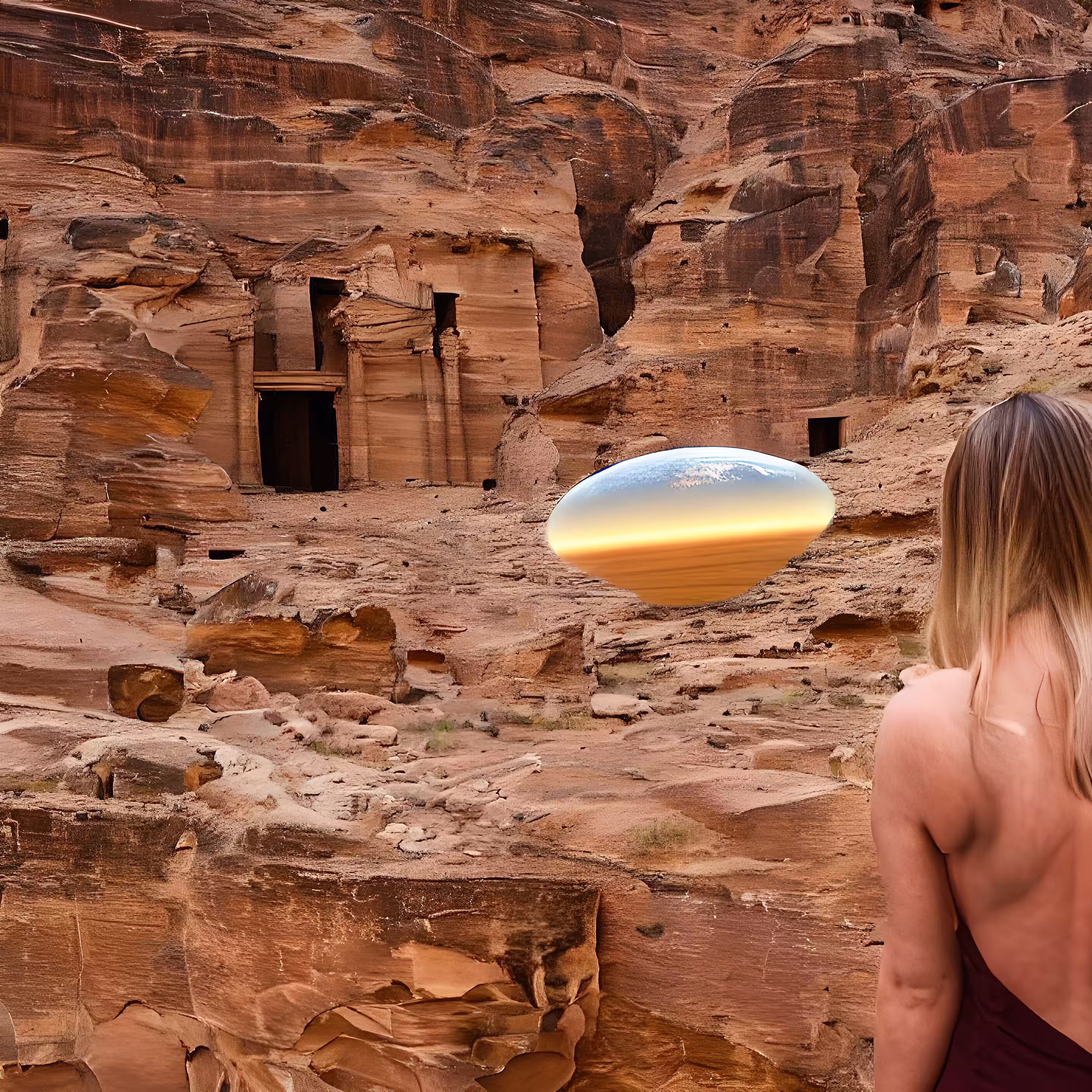 Simulation Number 89: Woman Enters Time Portal