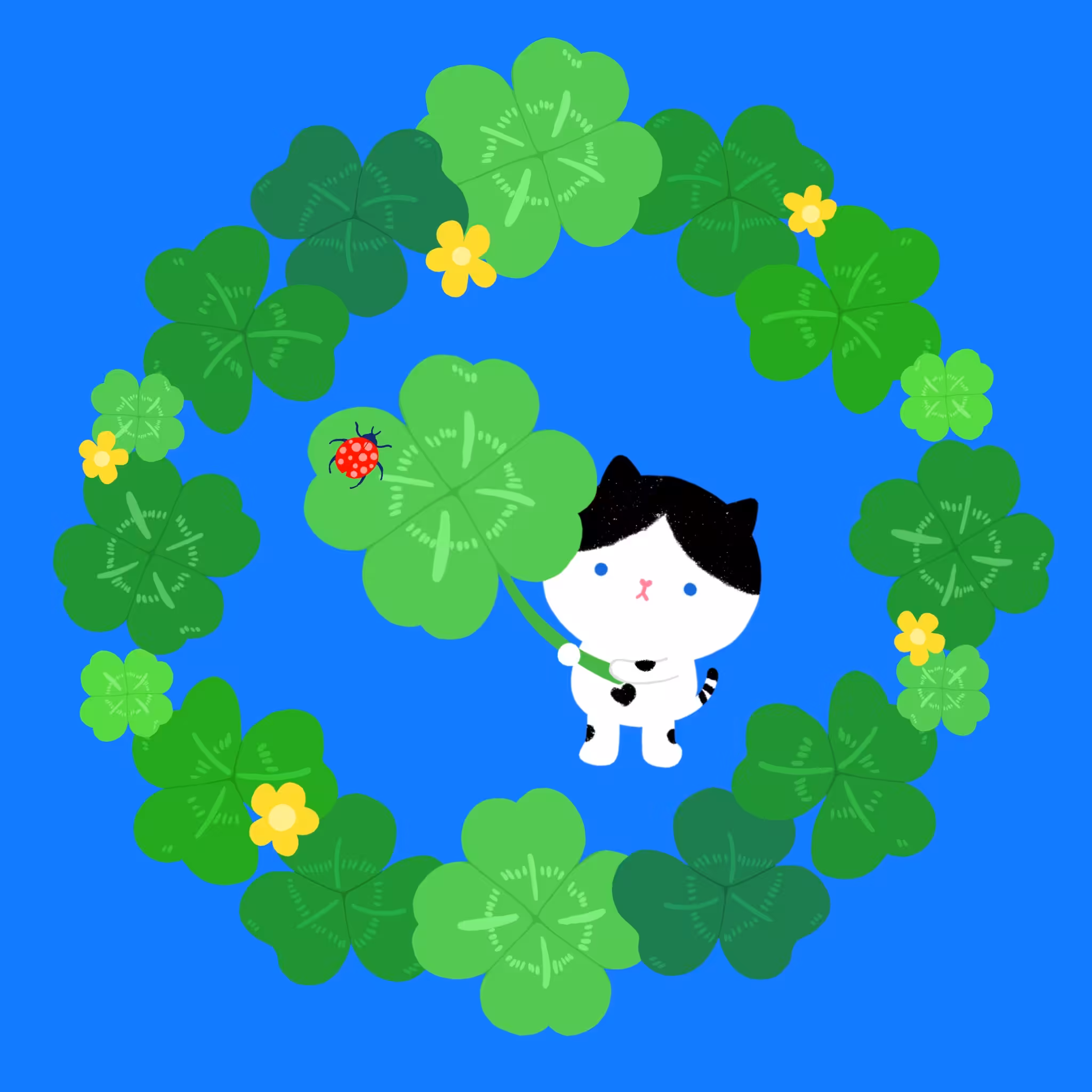 Rodeo posts: Lucky Cat
