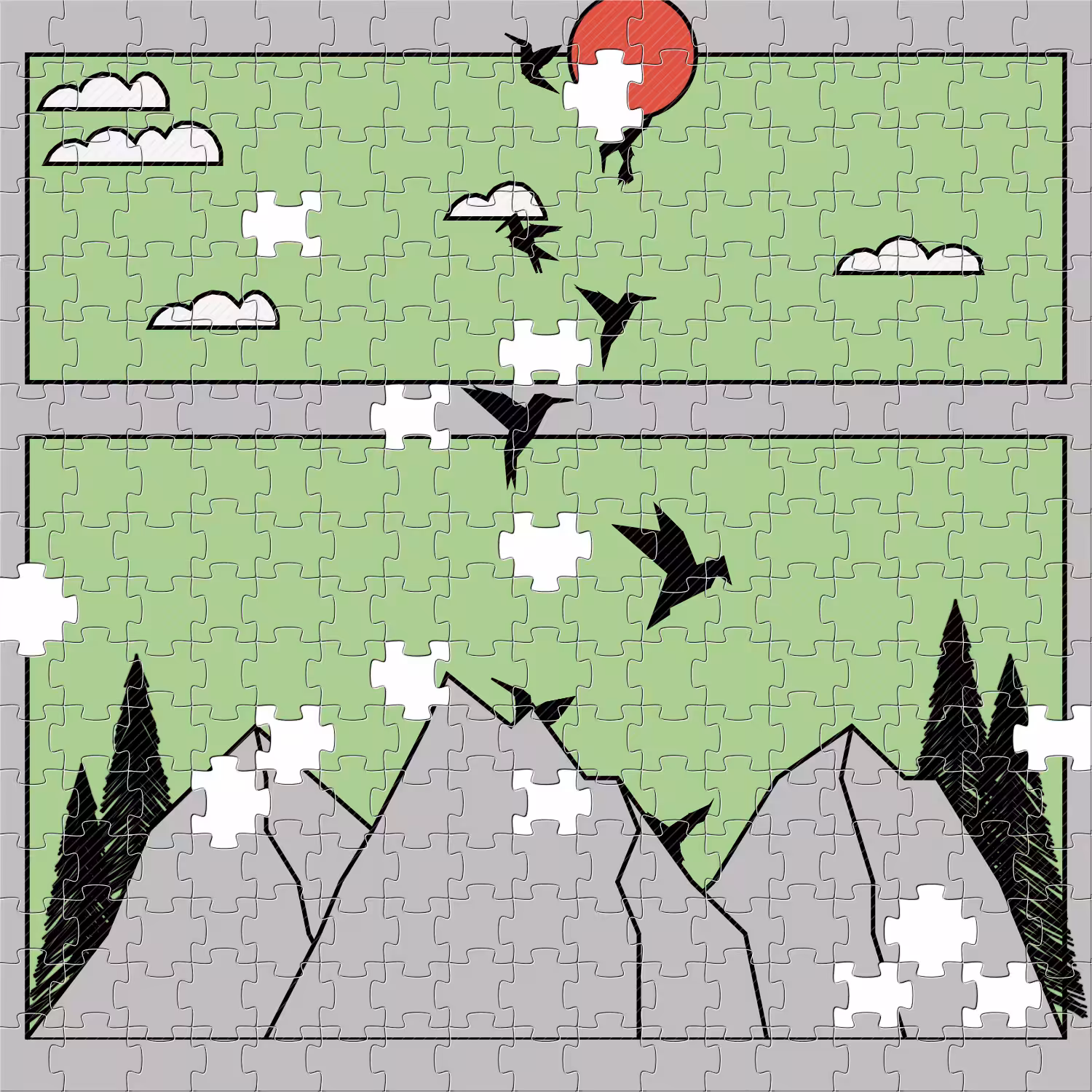 Puzzles & Birds #3