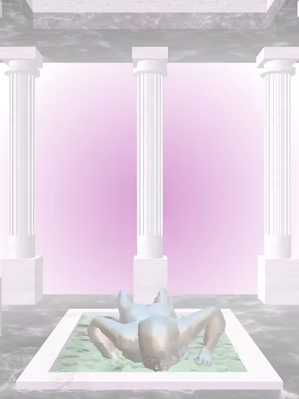 HeavenComputer: The Athletic Silver Haze Woman #7613