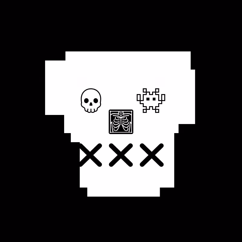 NotSkull(B&W) #41
