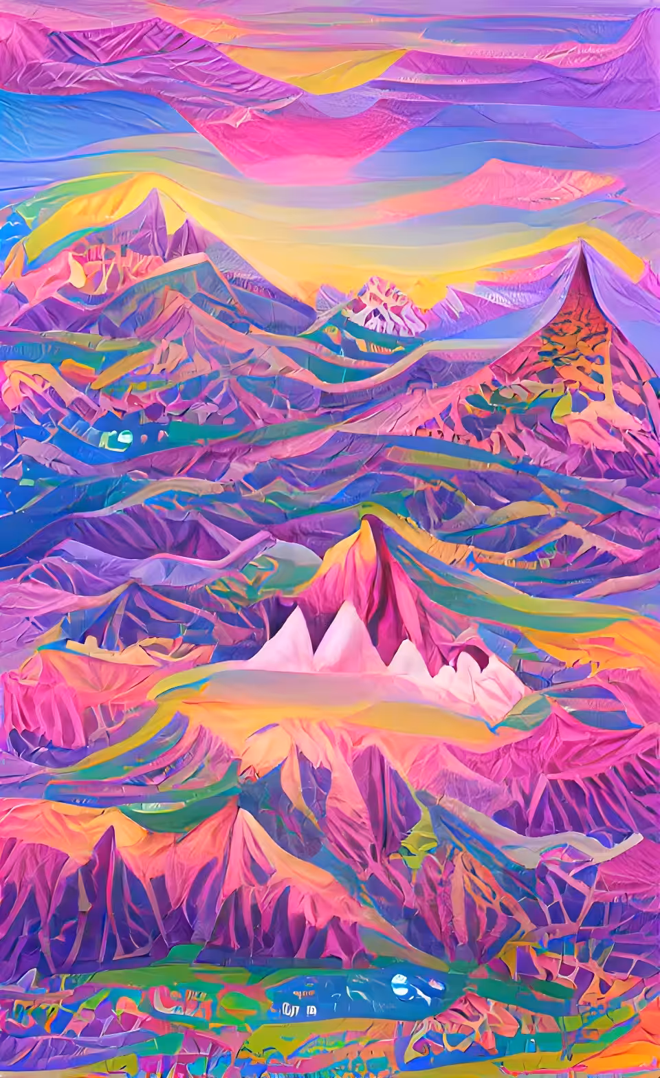 rainbow mountain