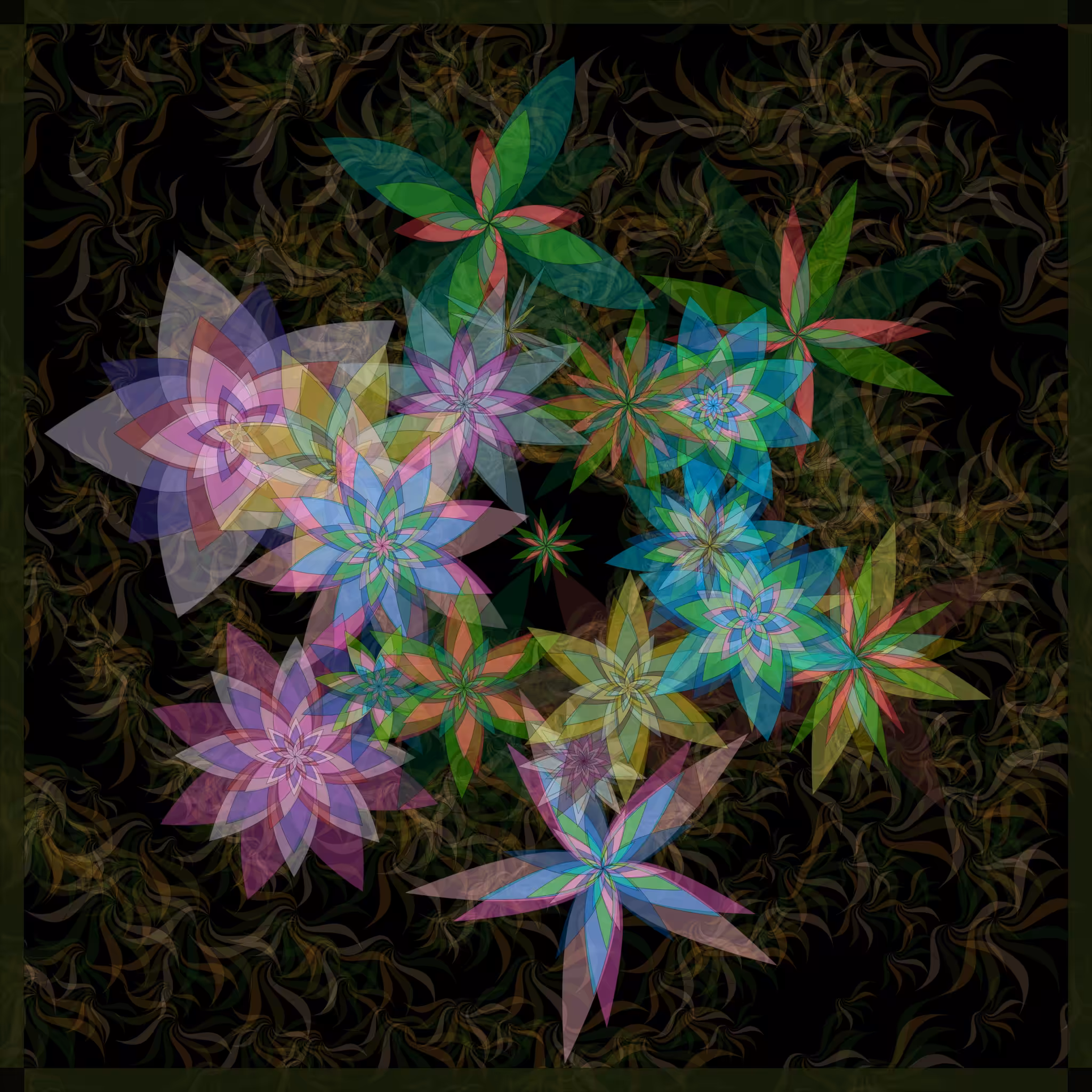 Bezier Garden #34