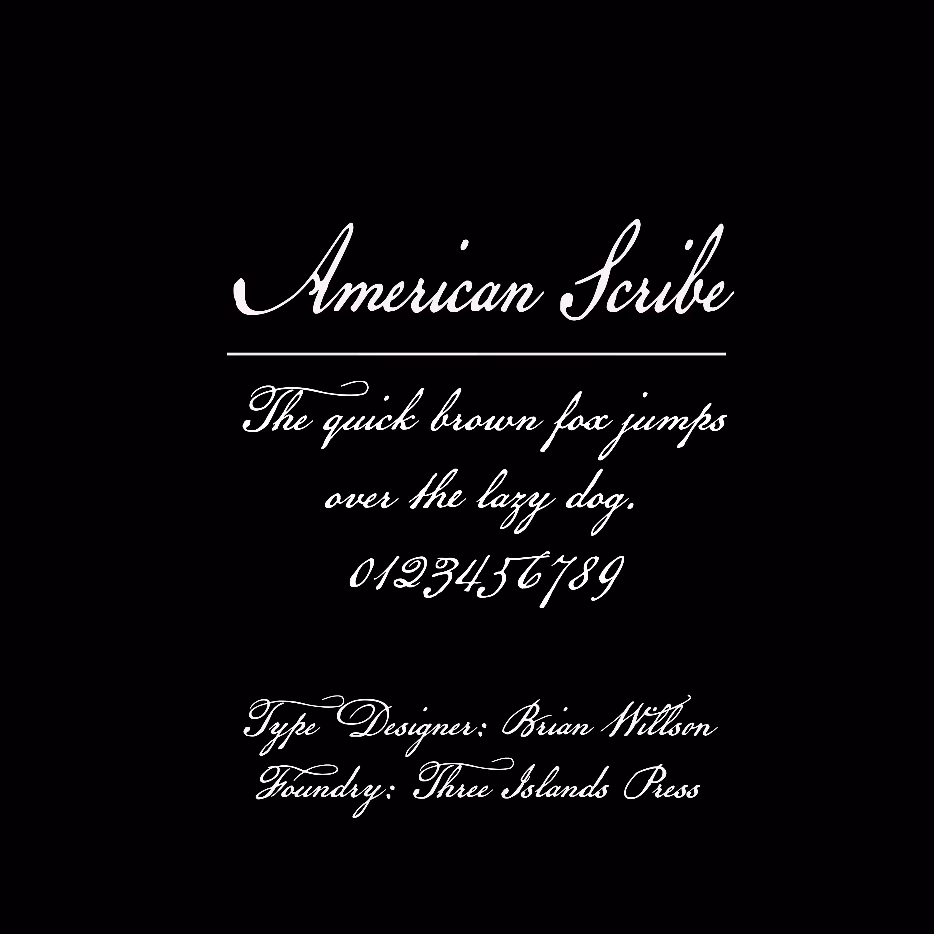 AMERICAN SCRIBE
