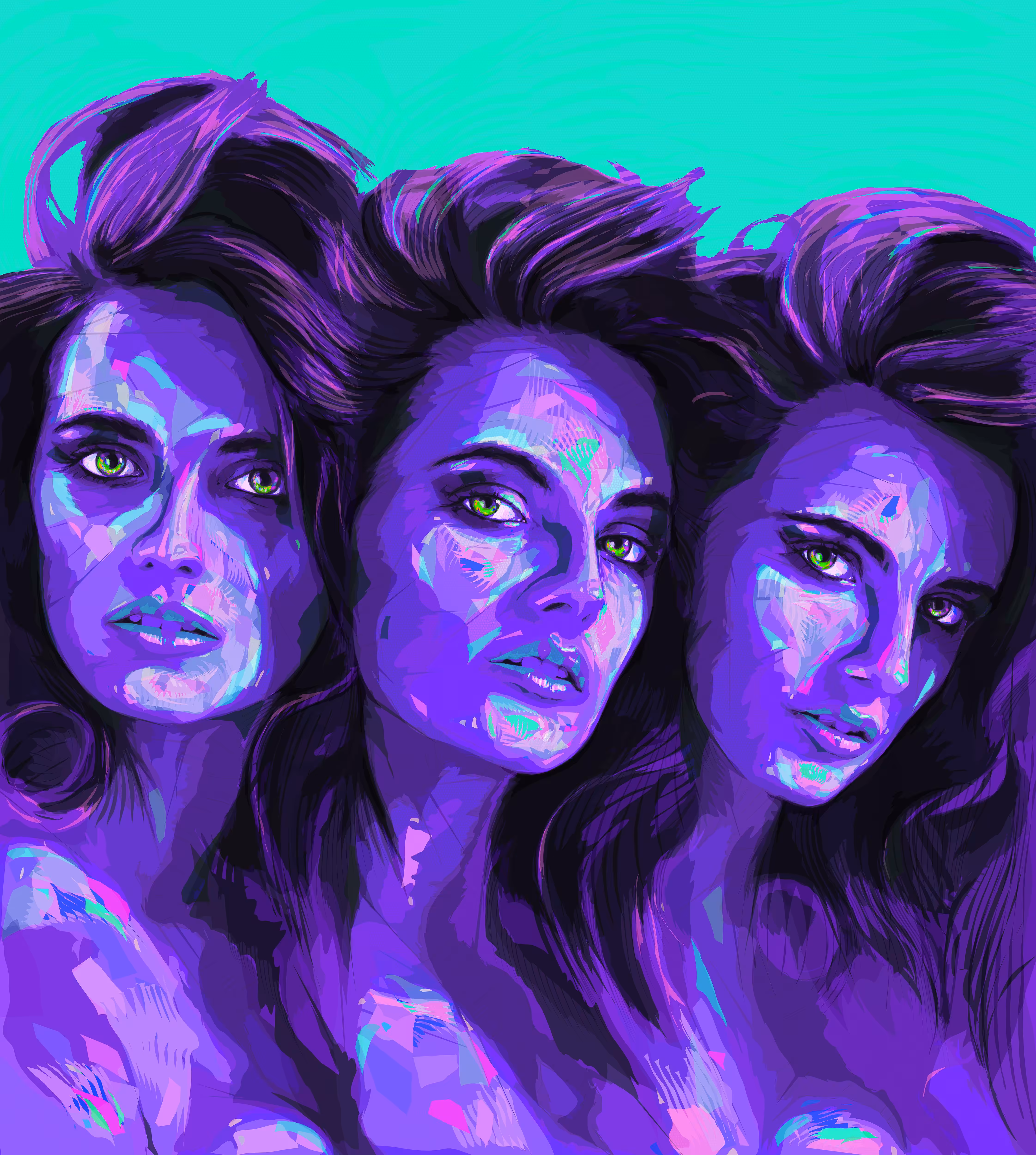 Neon Threeway
