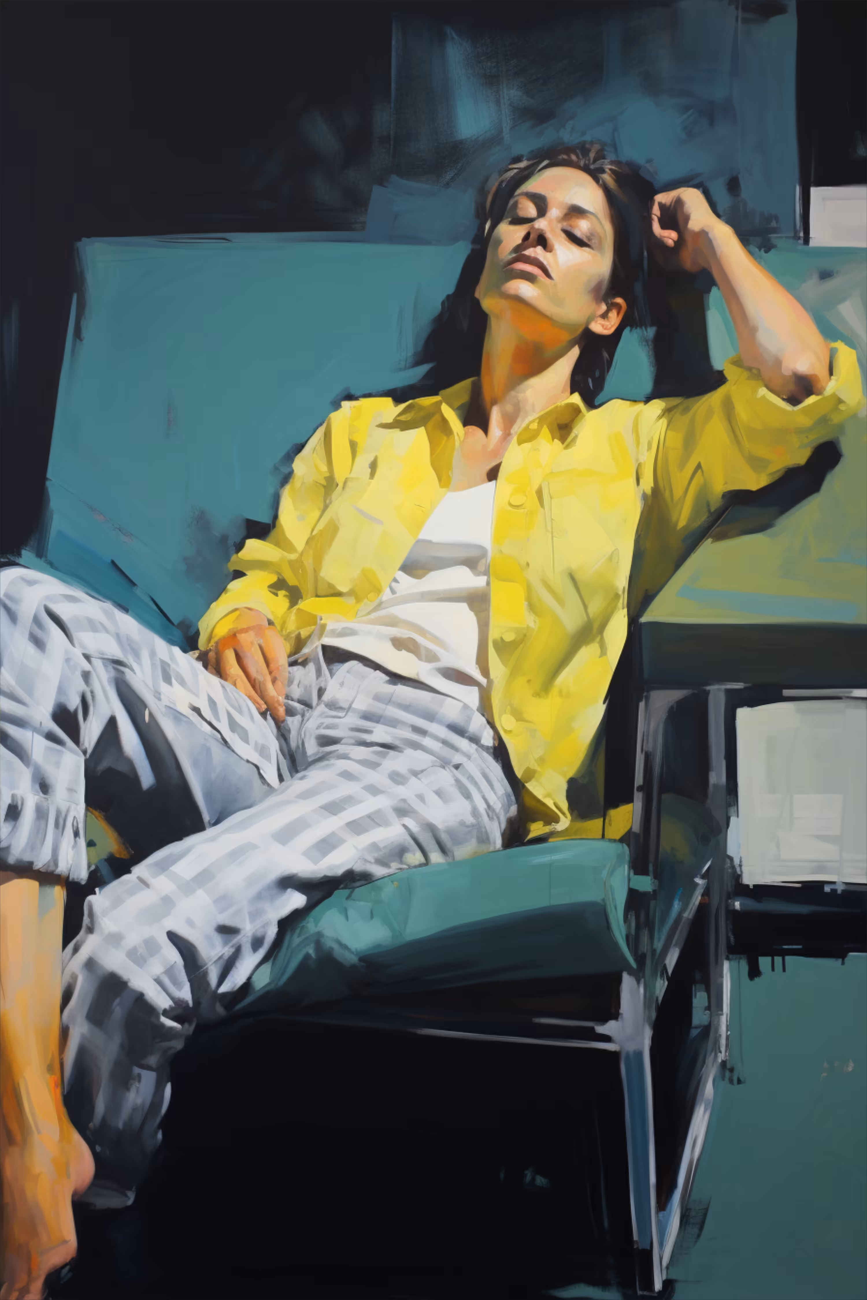 Tired woman #3