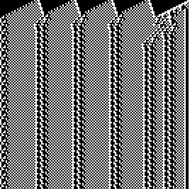 Colored Elementary Cellular Automaton #336