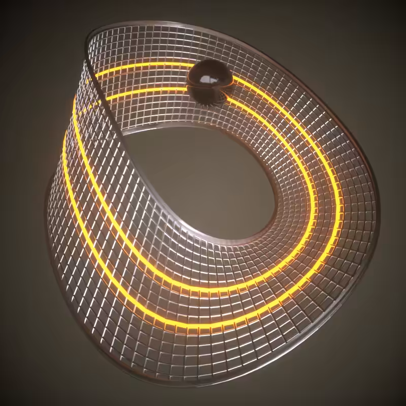 Möbius Strip - Non orientable