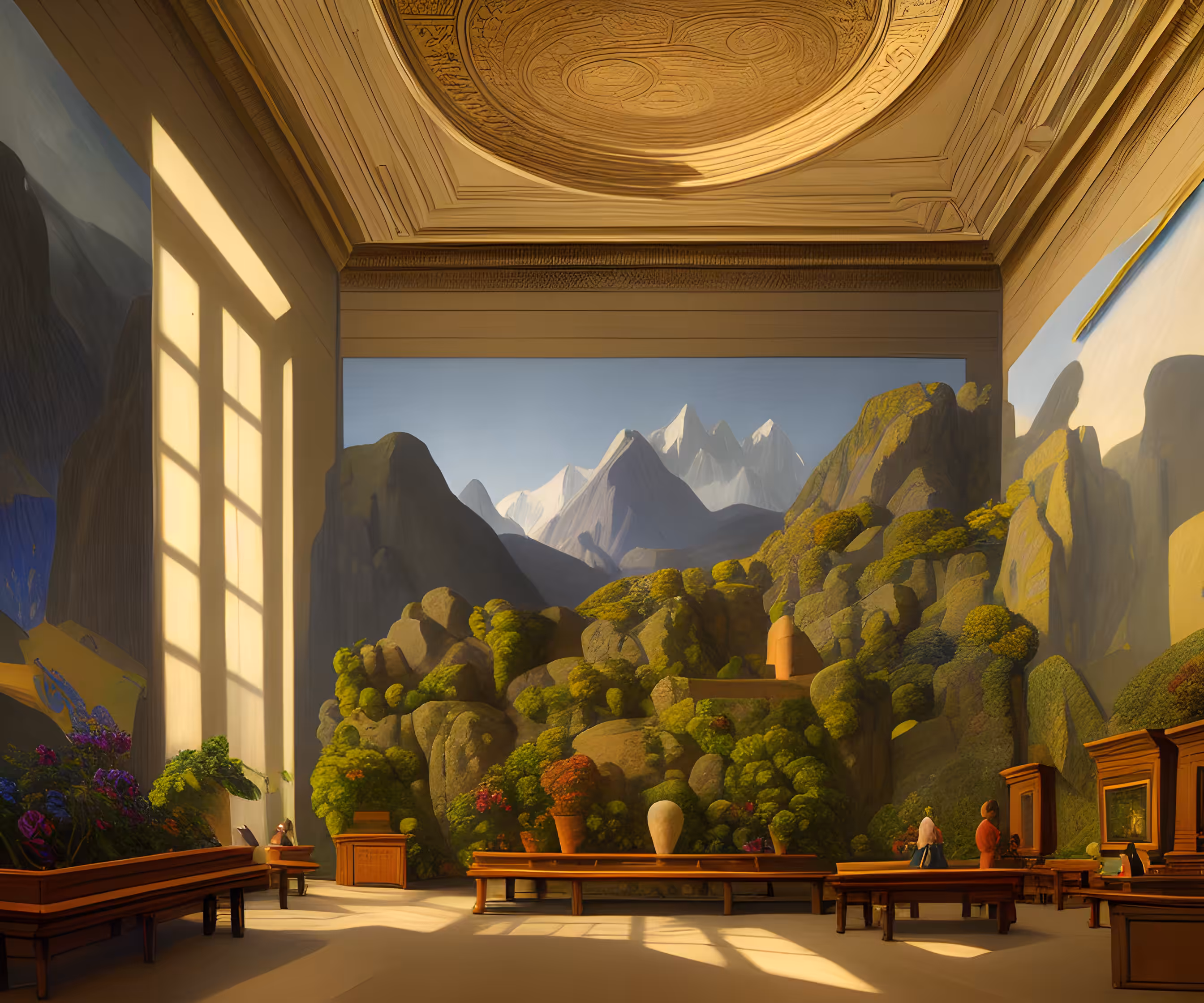 Valley in the Room 