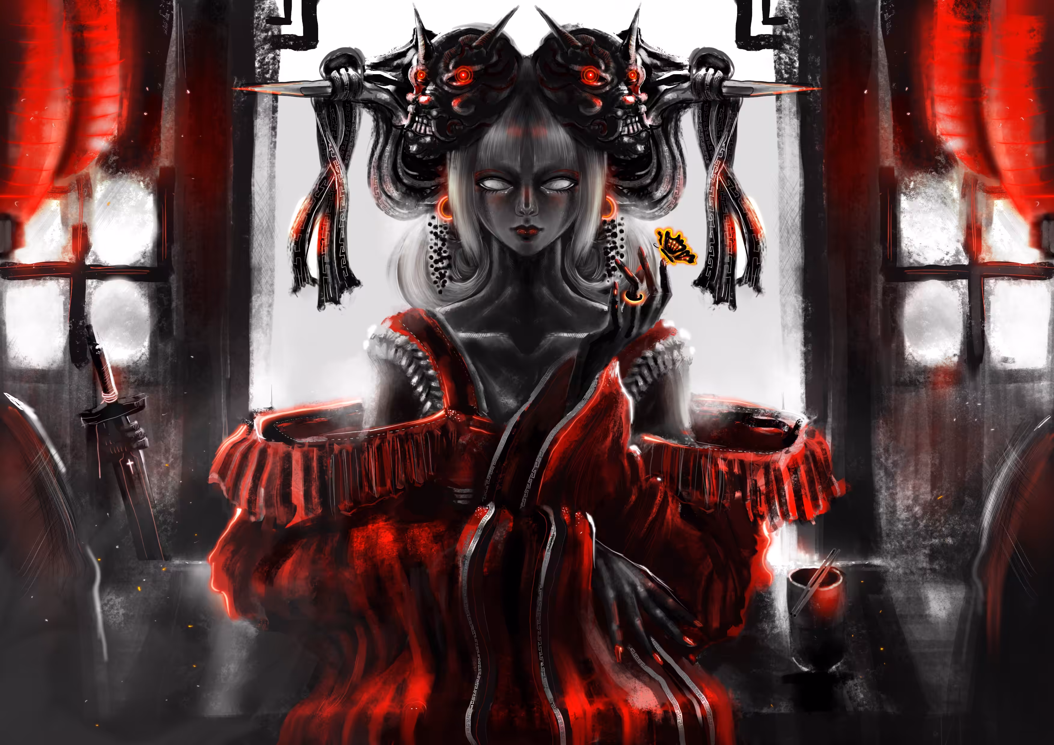 Chouko akene - Bloody butterfly