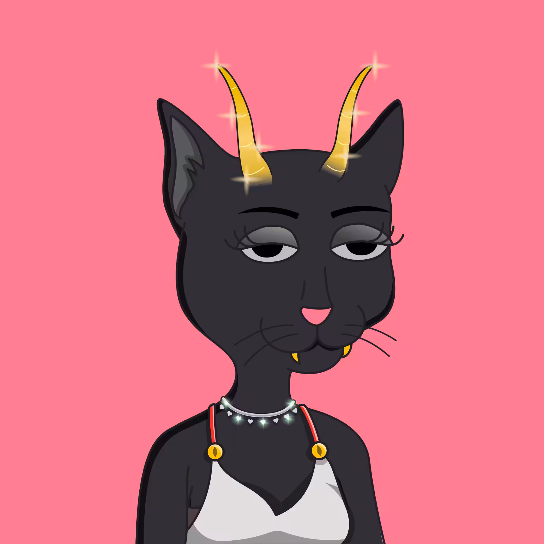 Girl Cats Club: Girl Cat #646