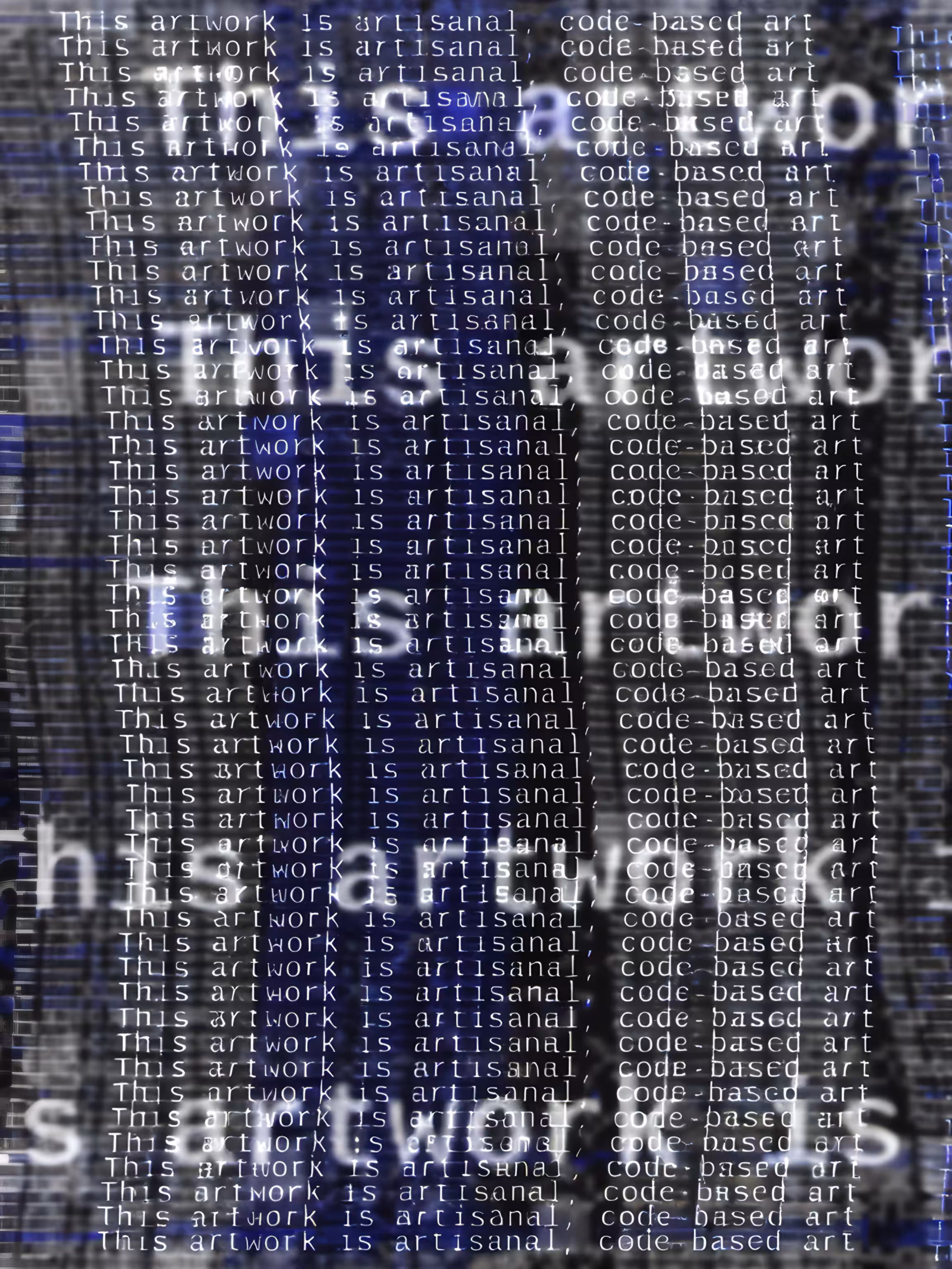 Is it AI art if a human designed it? #29