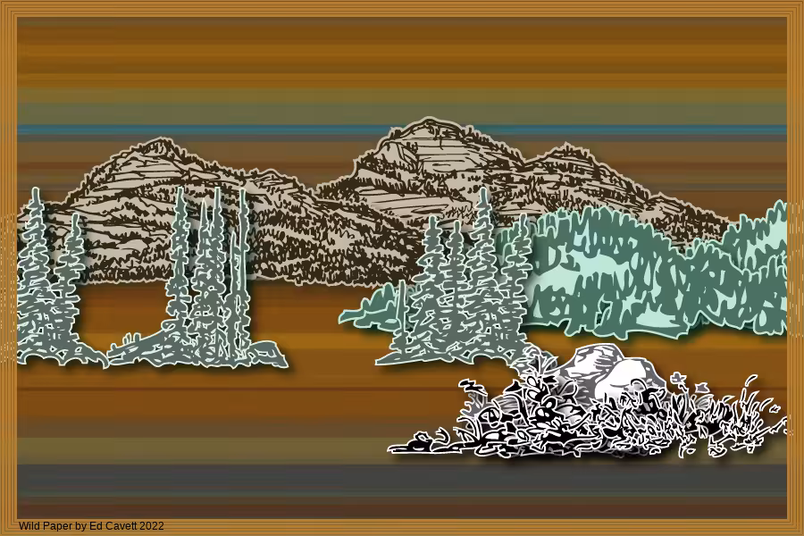 Capture Bigfoot - Wild Paper Series #240
