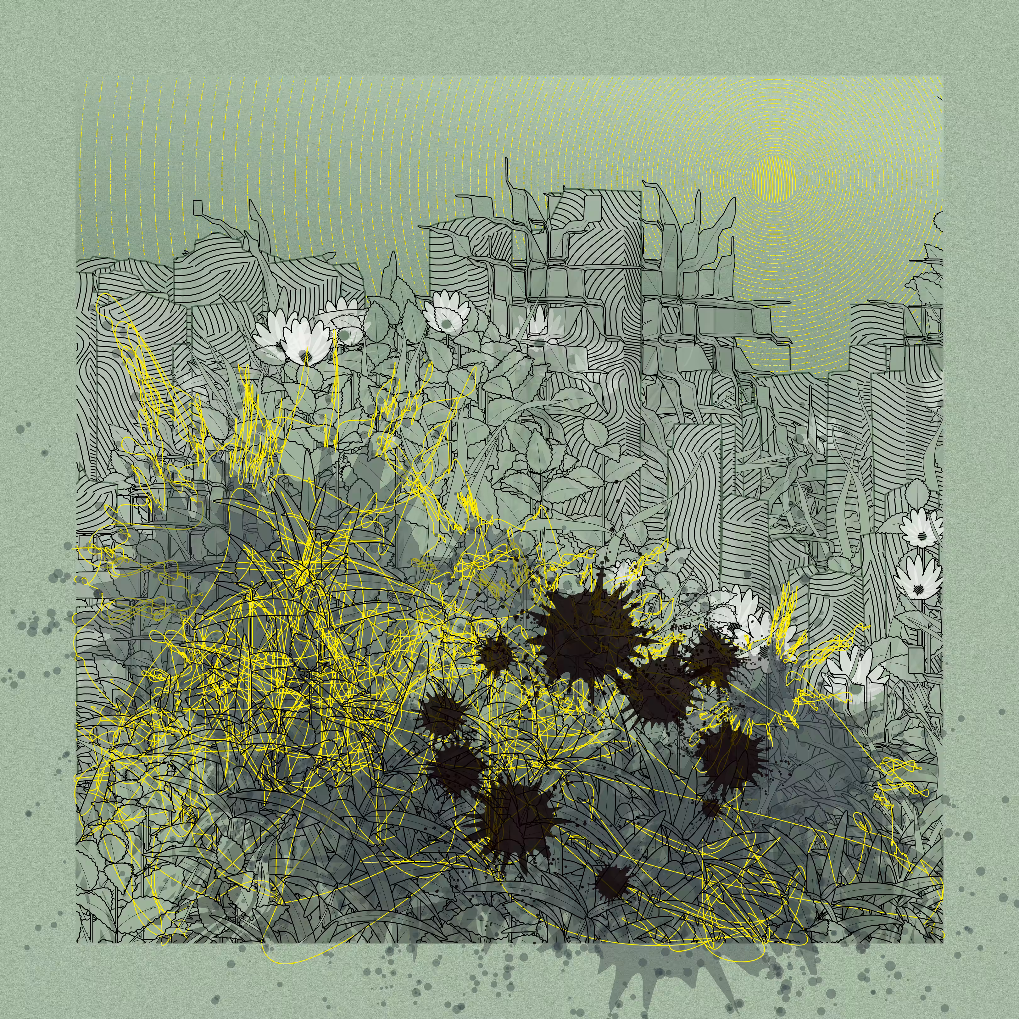 Landscape with Carbon Capture #2857