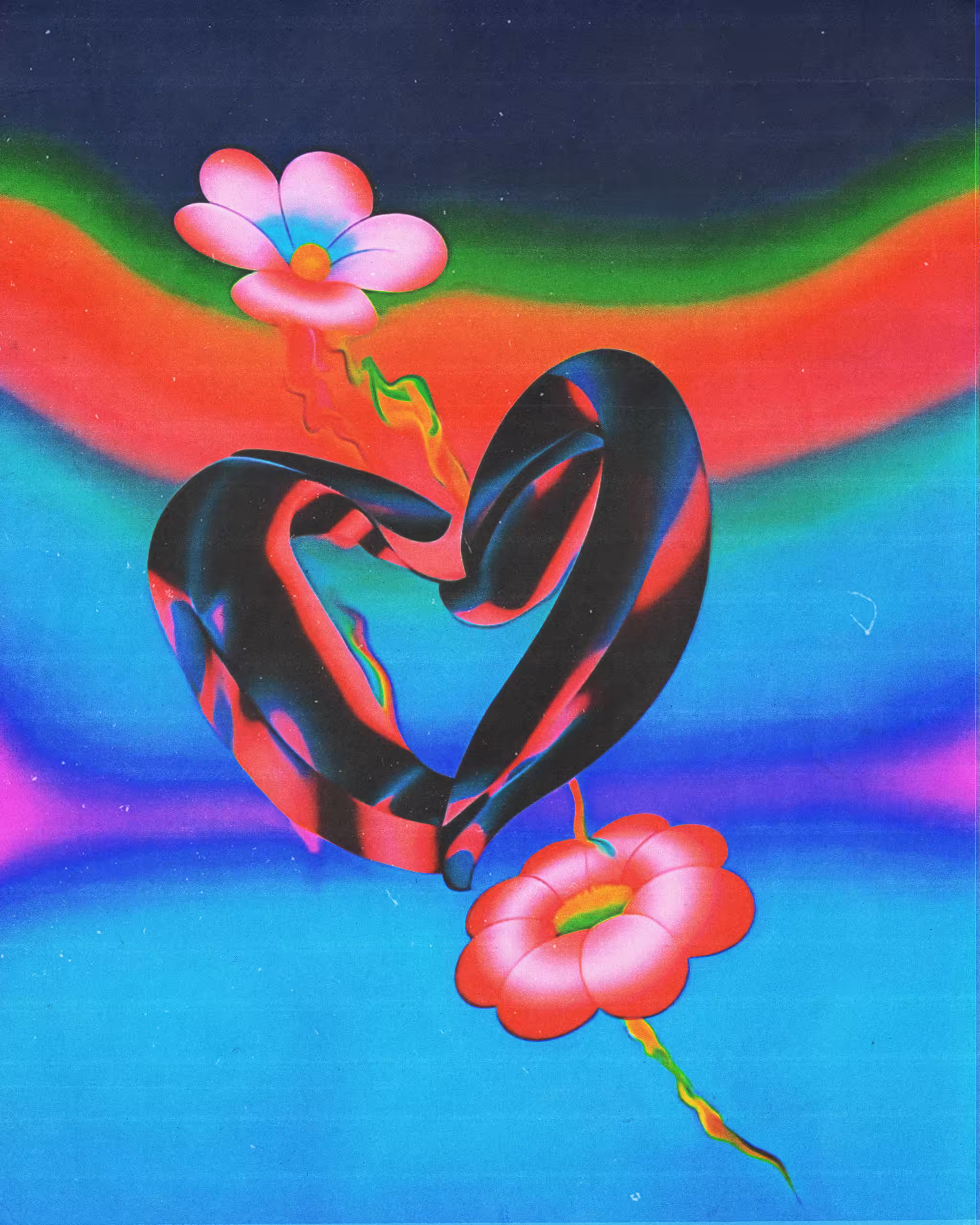 vibrant flower
