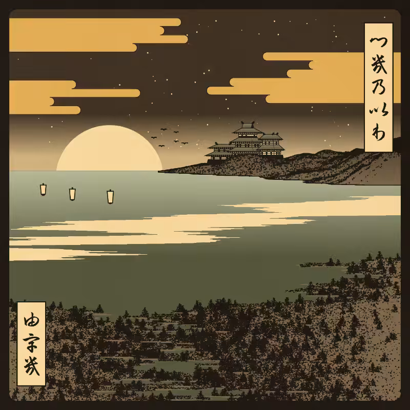 ukiyo-e seascape #379