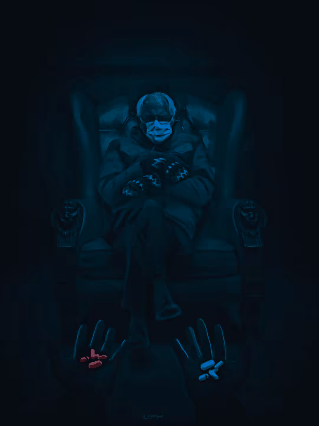 Bernie Sander In The Matrix 
