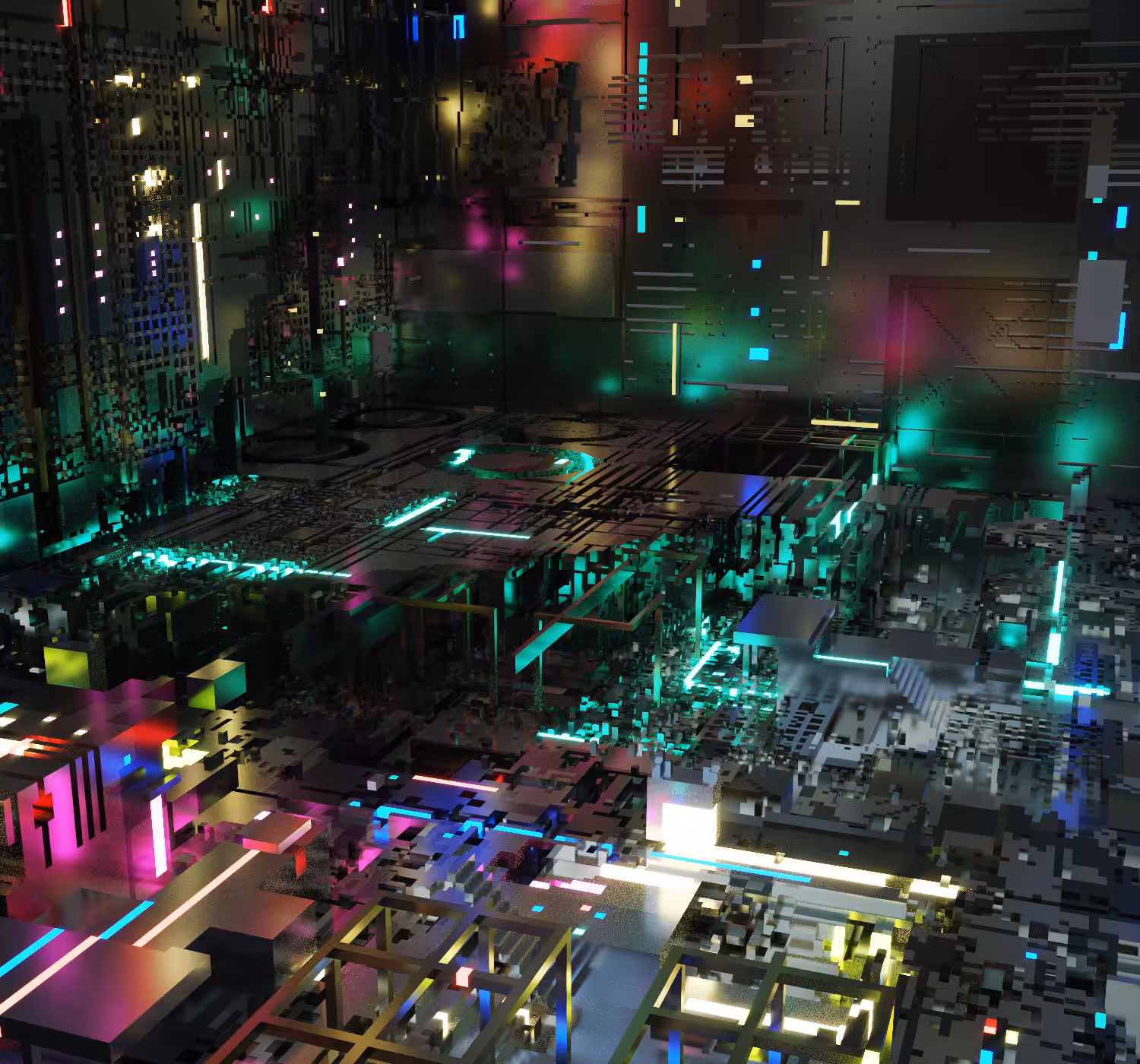 VOXEL & Generative city art