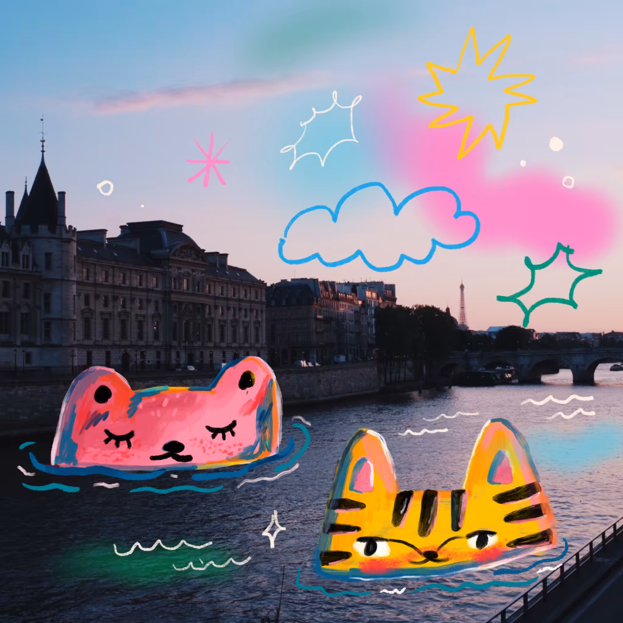 Travel Doodle Paris