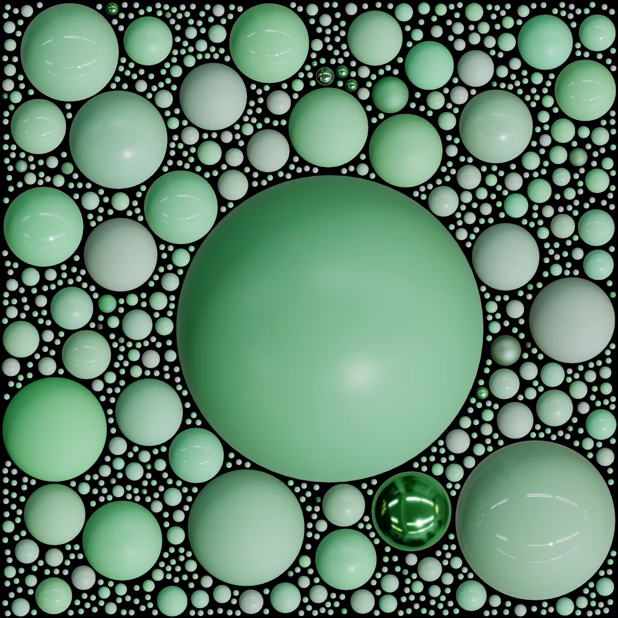 sphere/packed #2