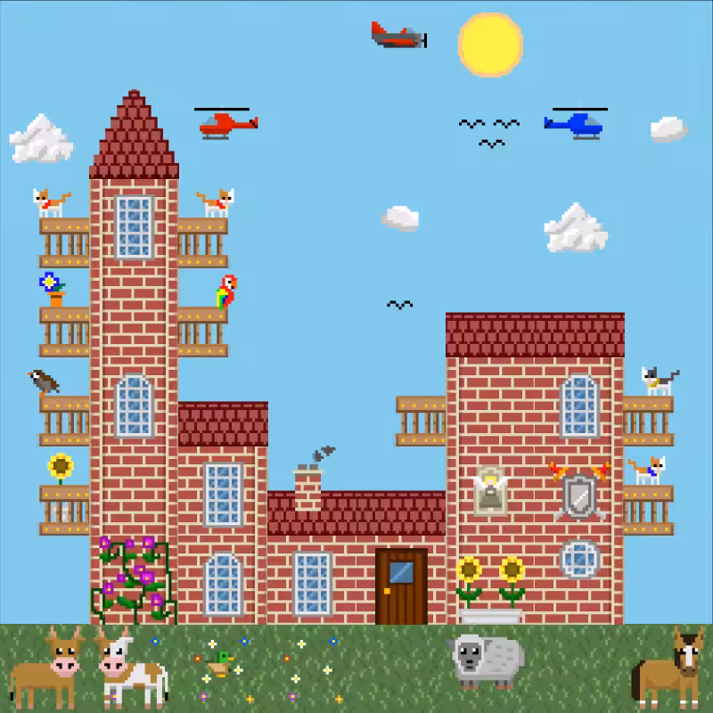 2D Mansion #970