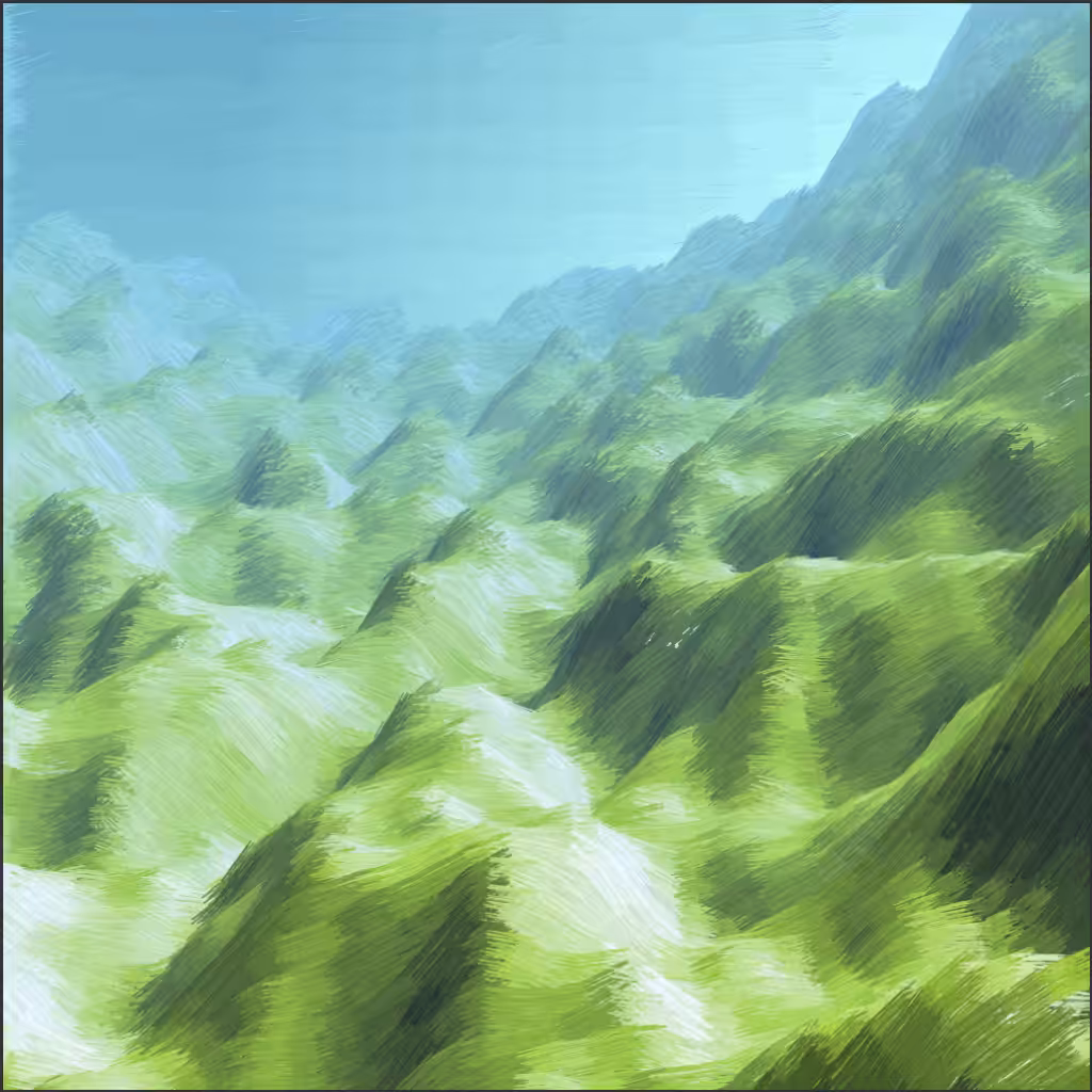 Lush Fields  #79