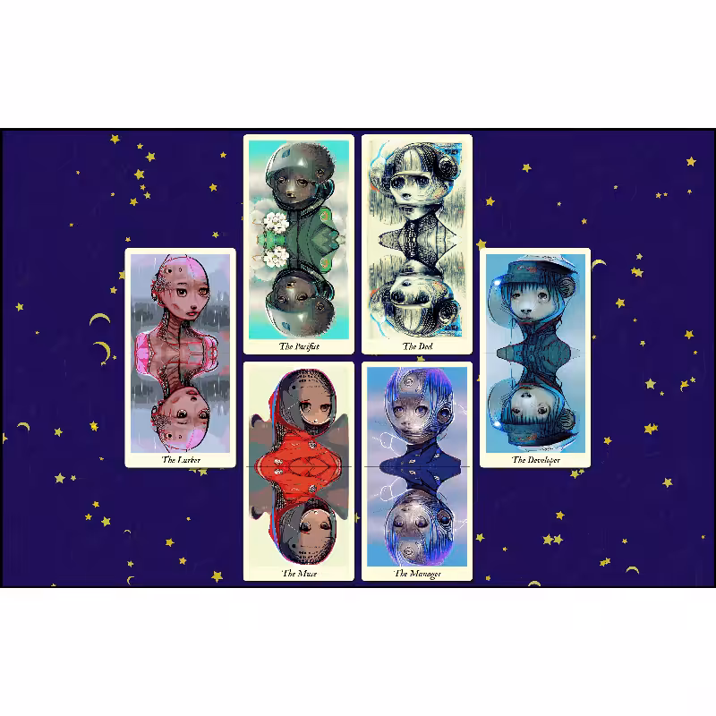 Reflexions - the fxhash tarot #3