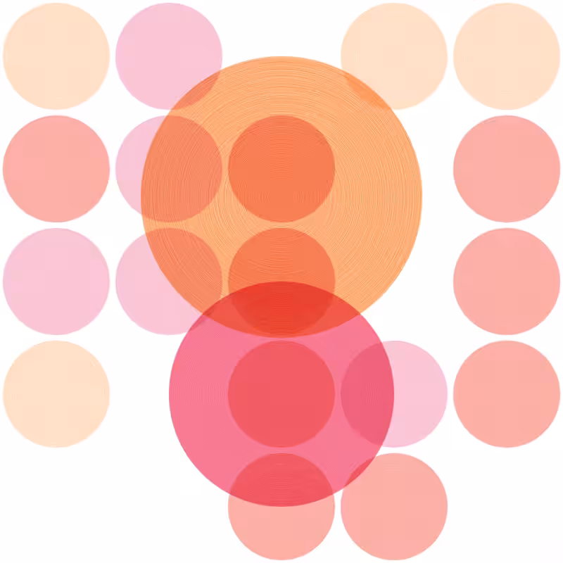 Brushed Circles #146