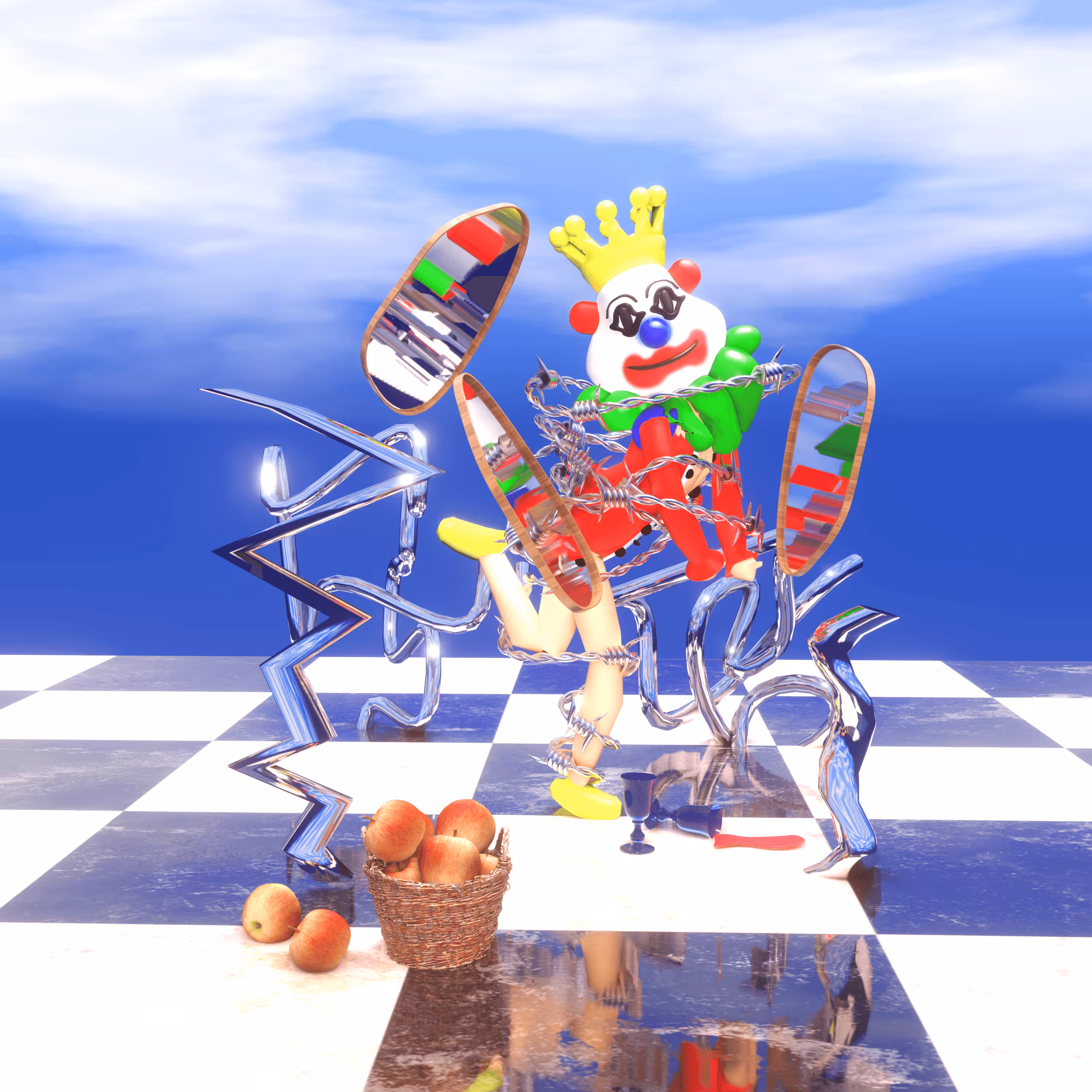 the clown inside