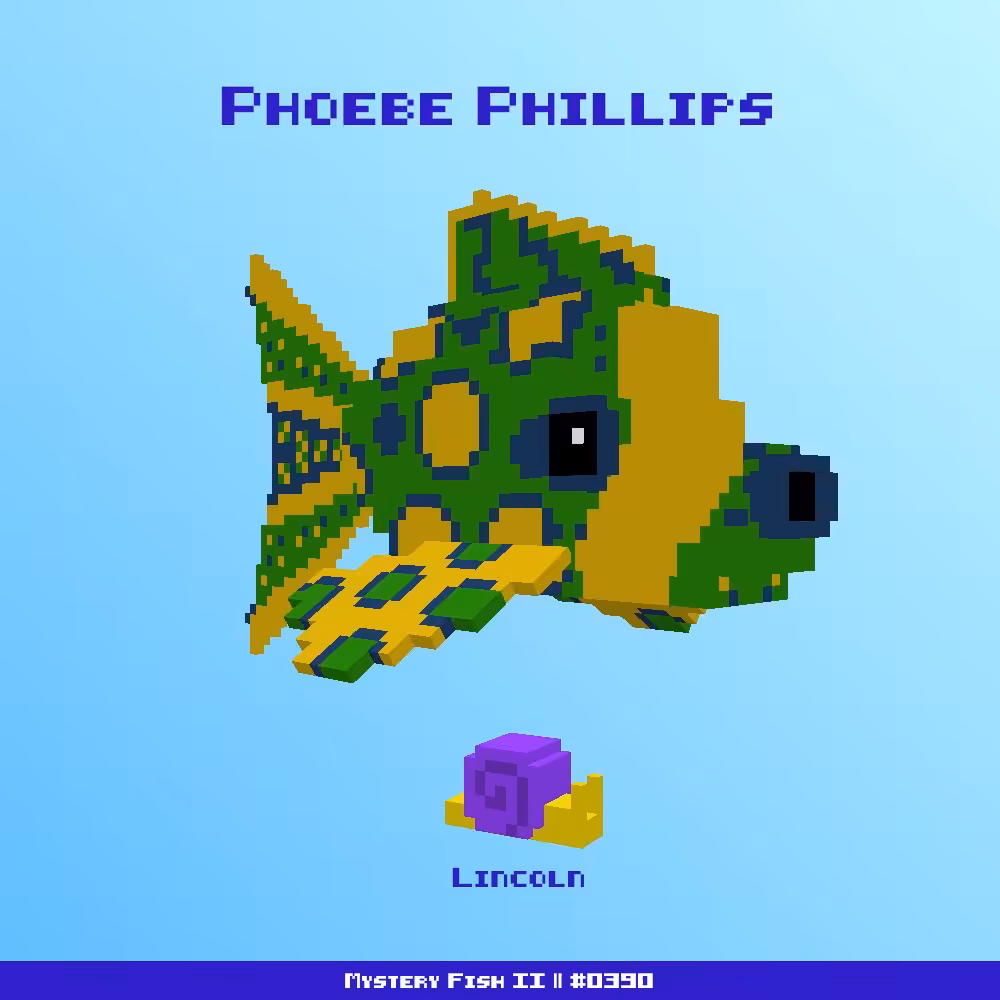 Phoebe Phillips :: Mystery Fish 0390/1000 