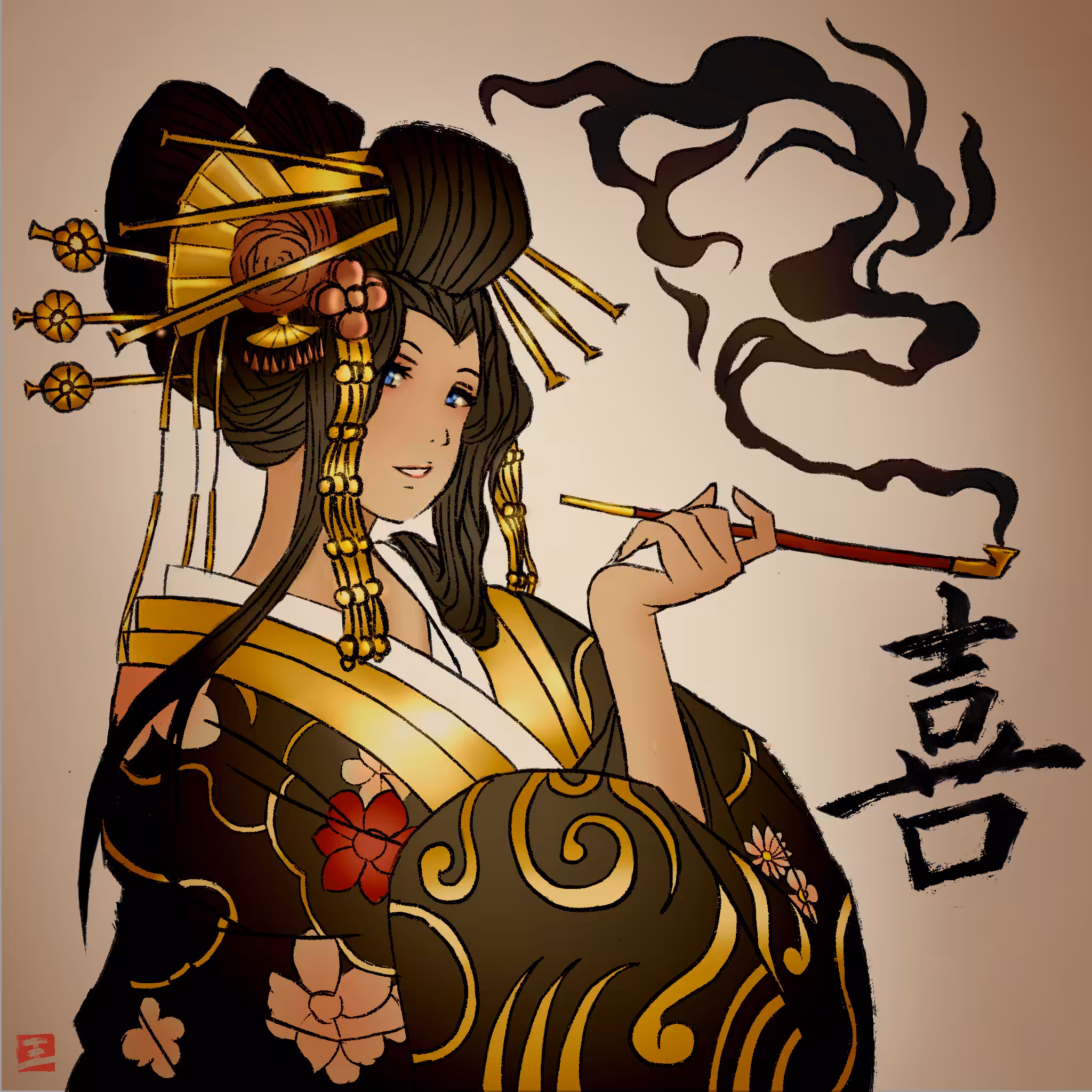 Geisha - "喜"