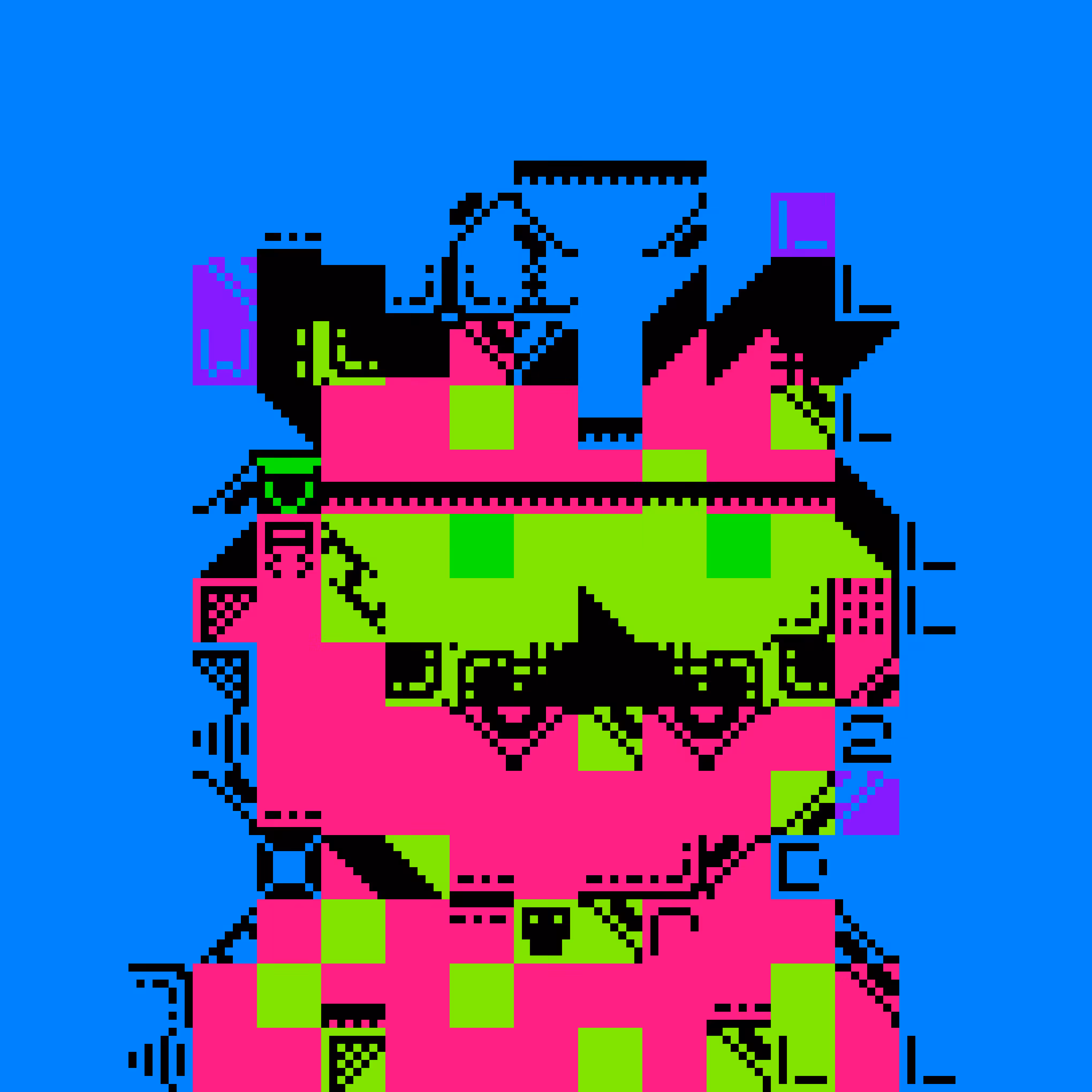 MIGGLES ON ASCII: PixelPredator