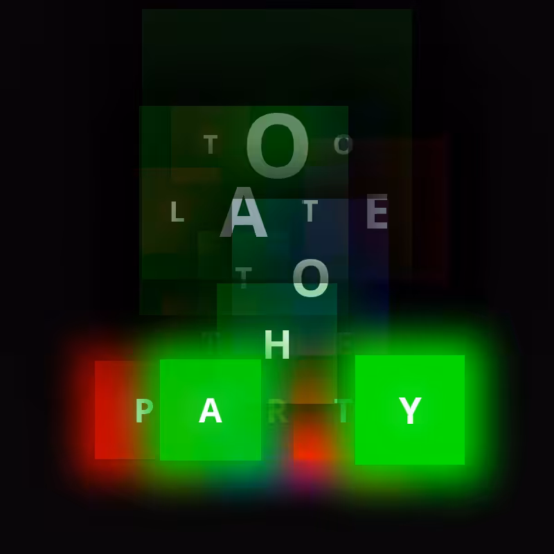 TOO LATE TO THE PARTY #8