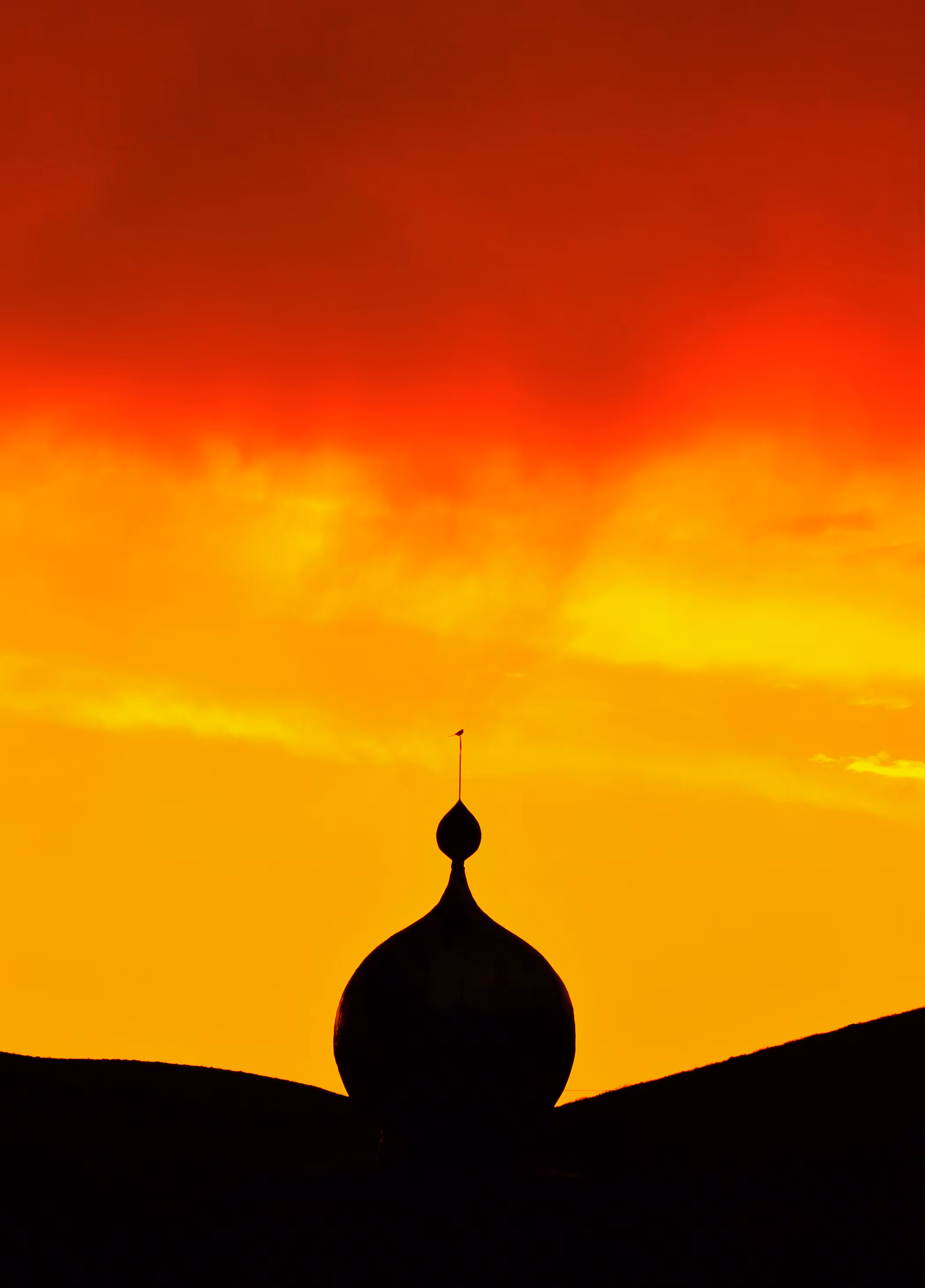 Red sky