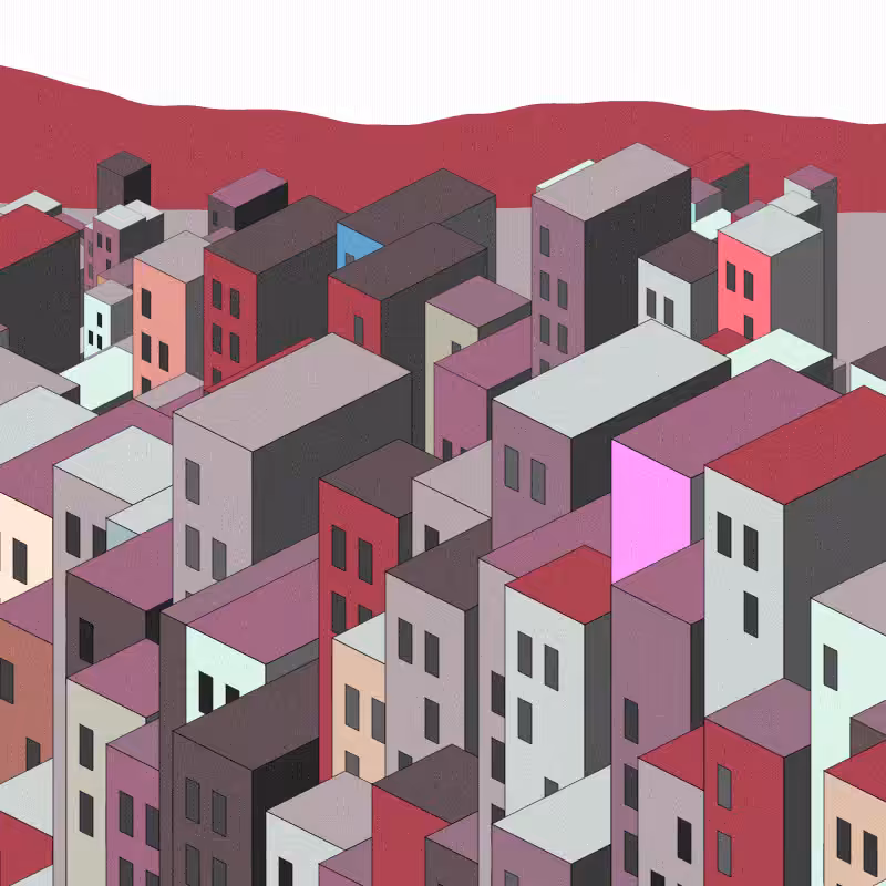 Coloured City #109