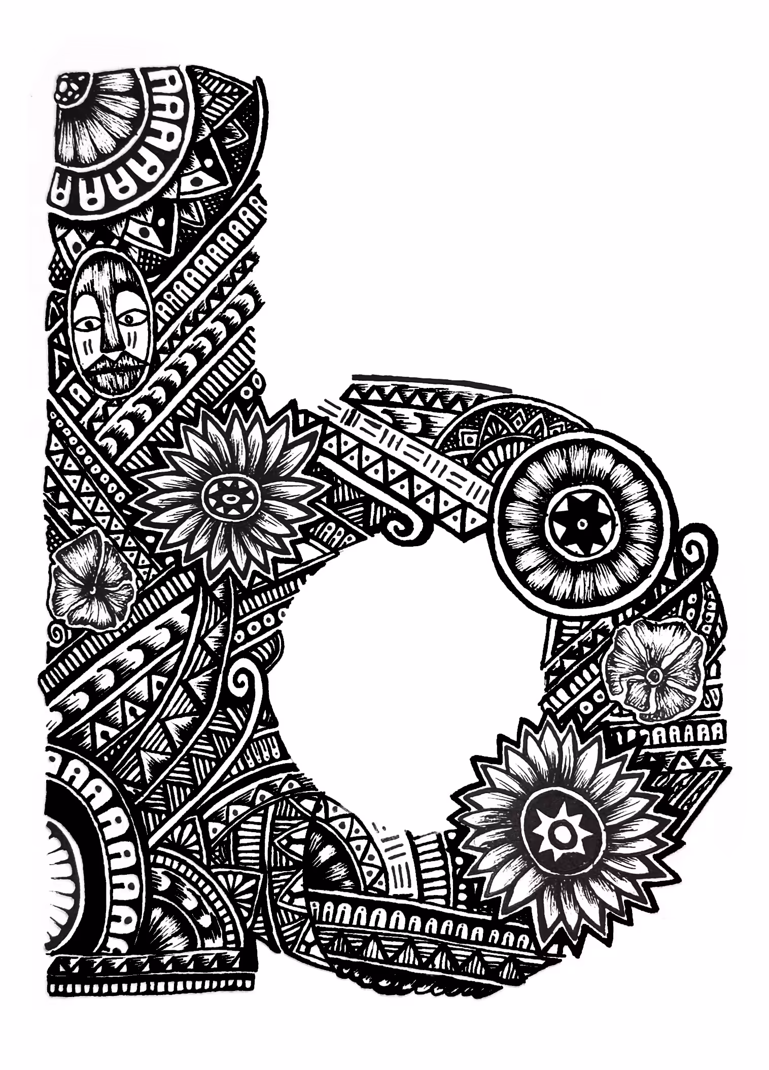 Alphrobet letter B