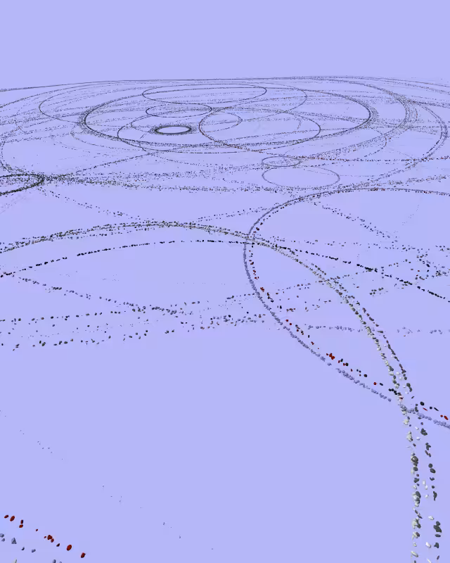 circle drops - 'the passenger' sketches #214