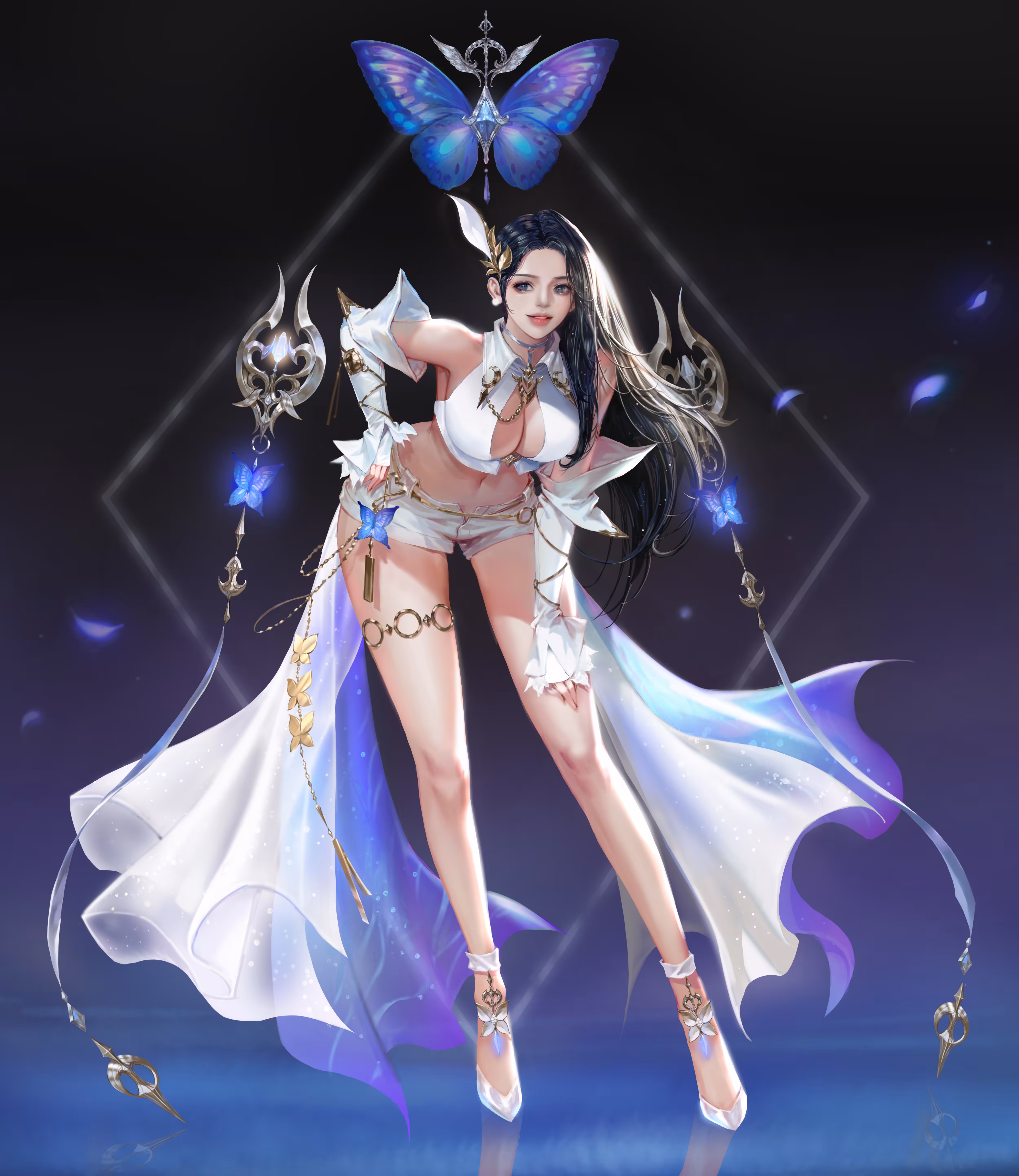 NESSI _ Blue butterfly