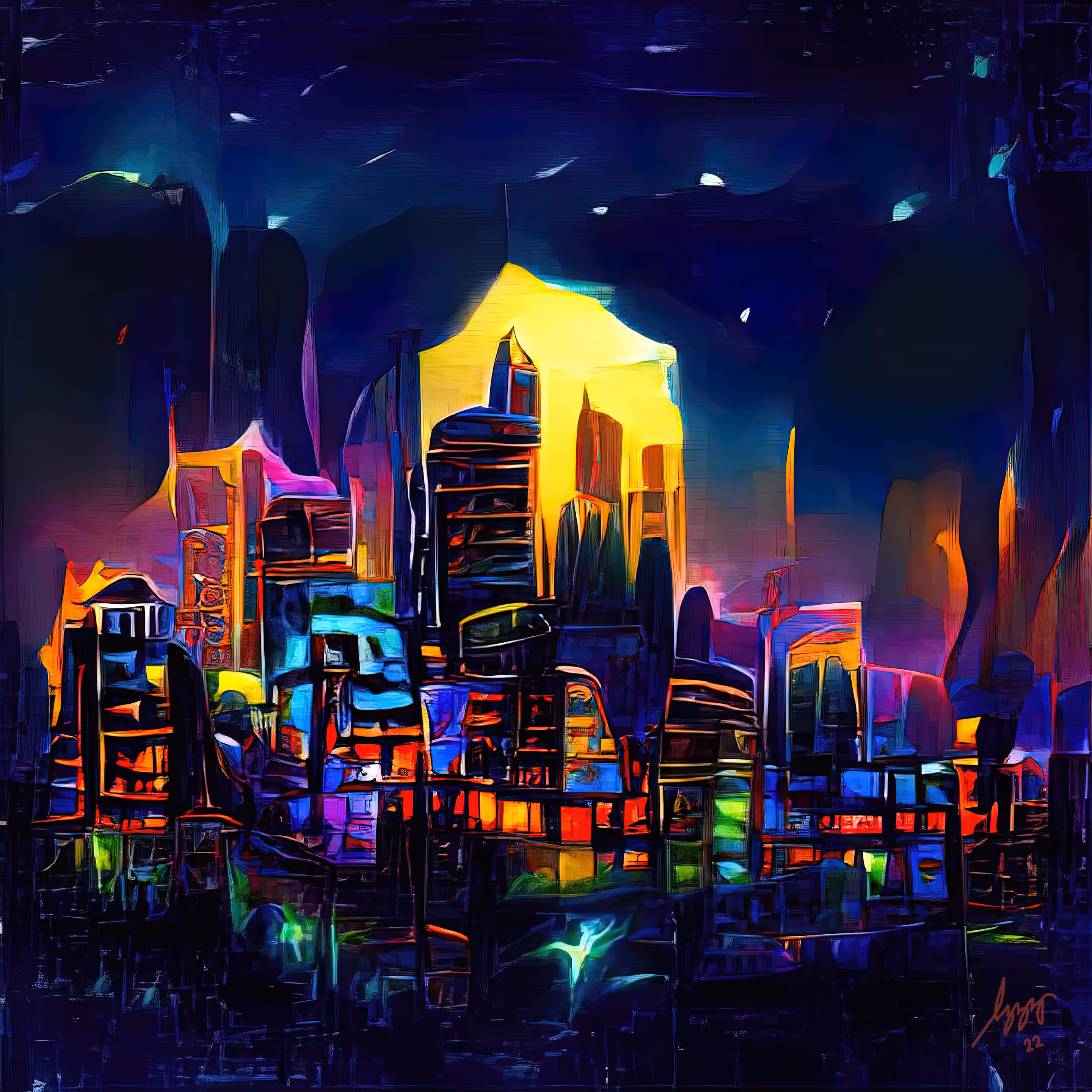 City Nights, Drowning in Darkness