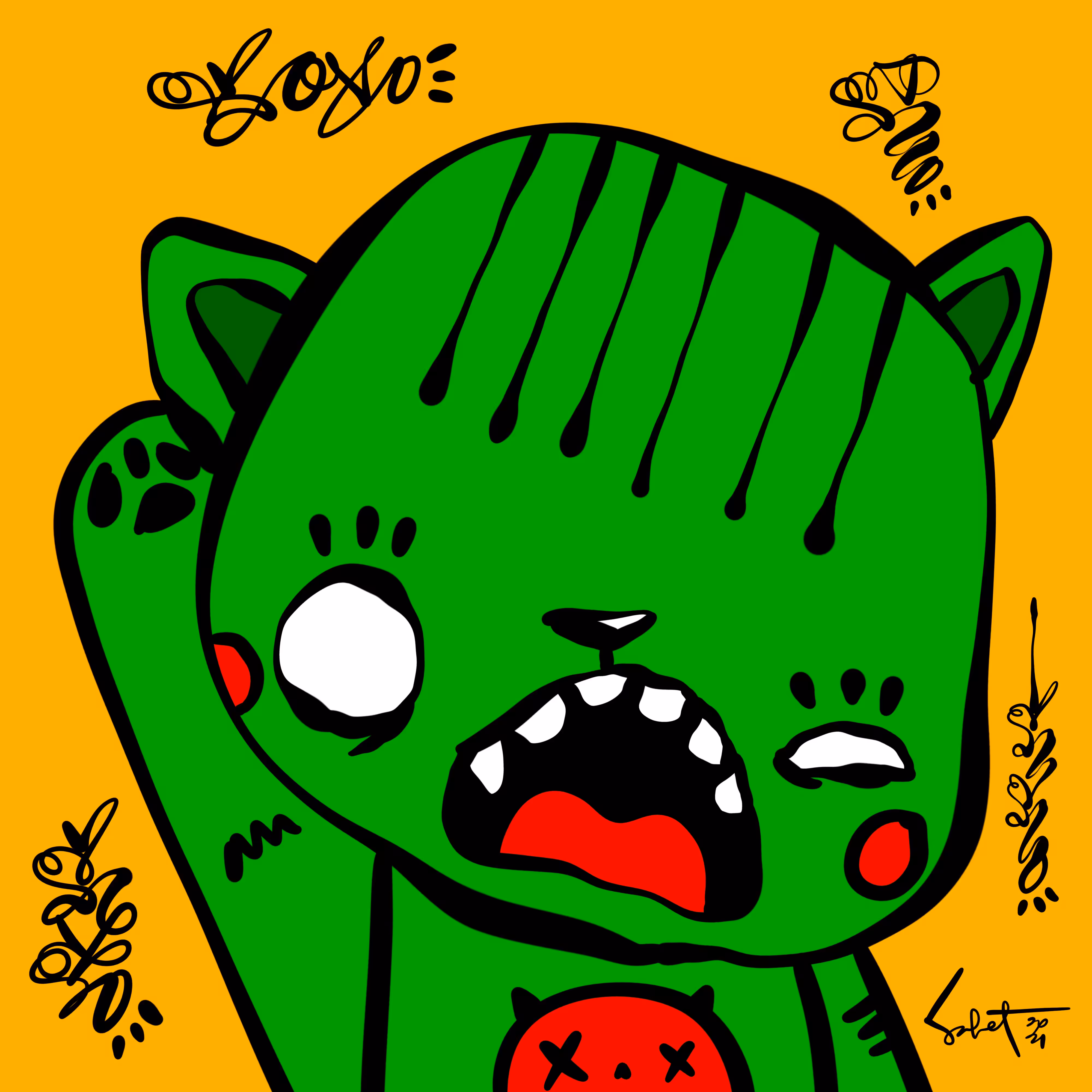 Ugly Kitties by Sabet #46