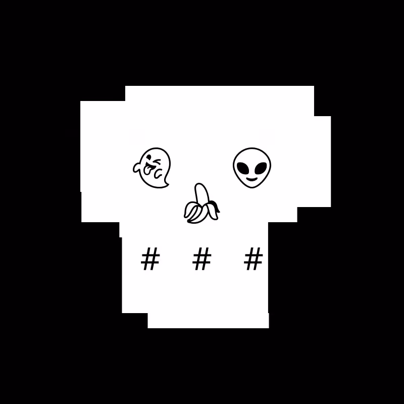 NotSkull(B&W) #97