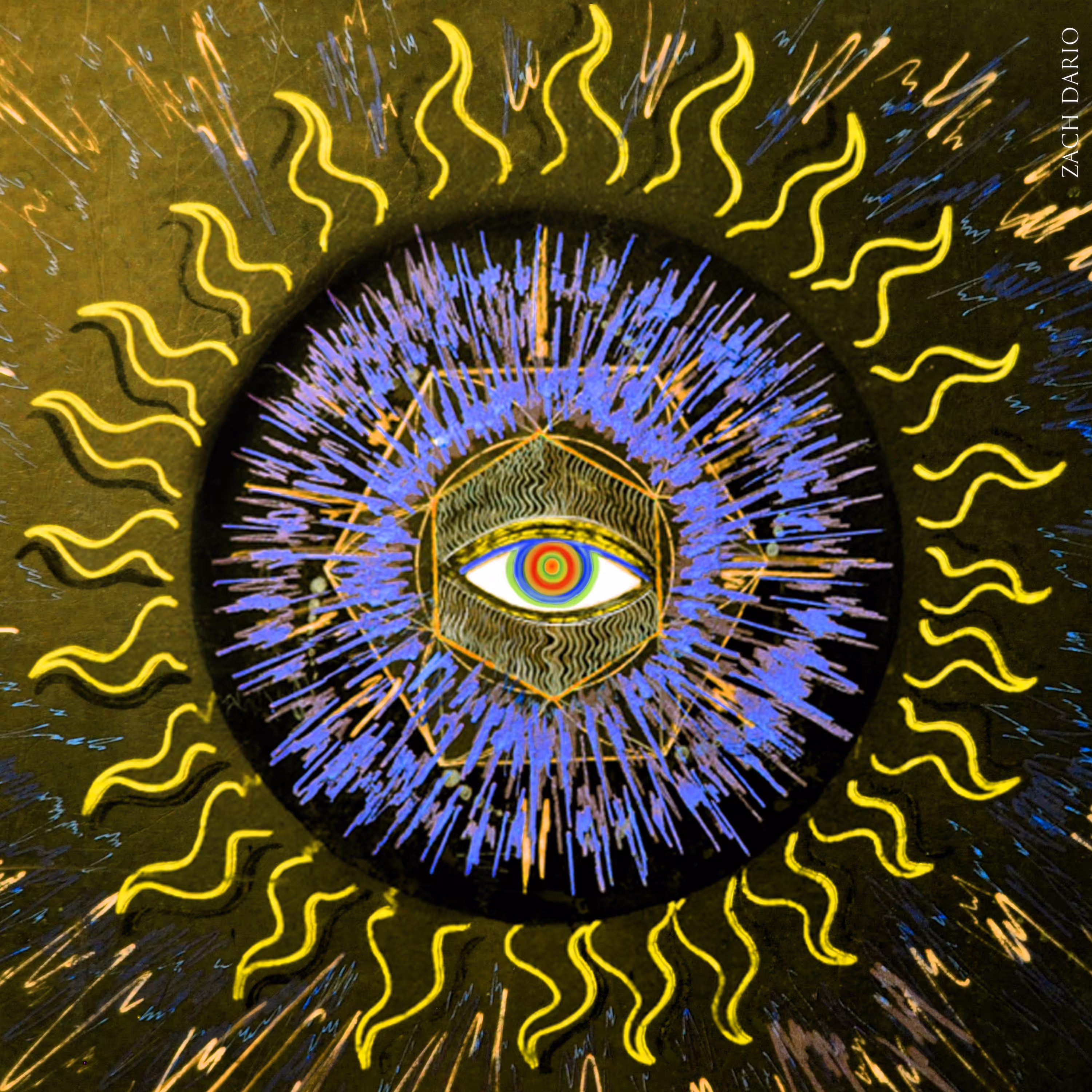 #7 Magic Eye Yellow NFT