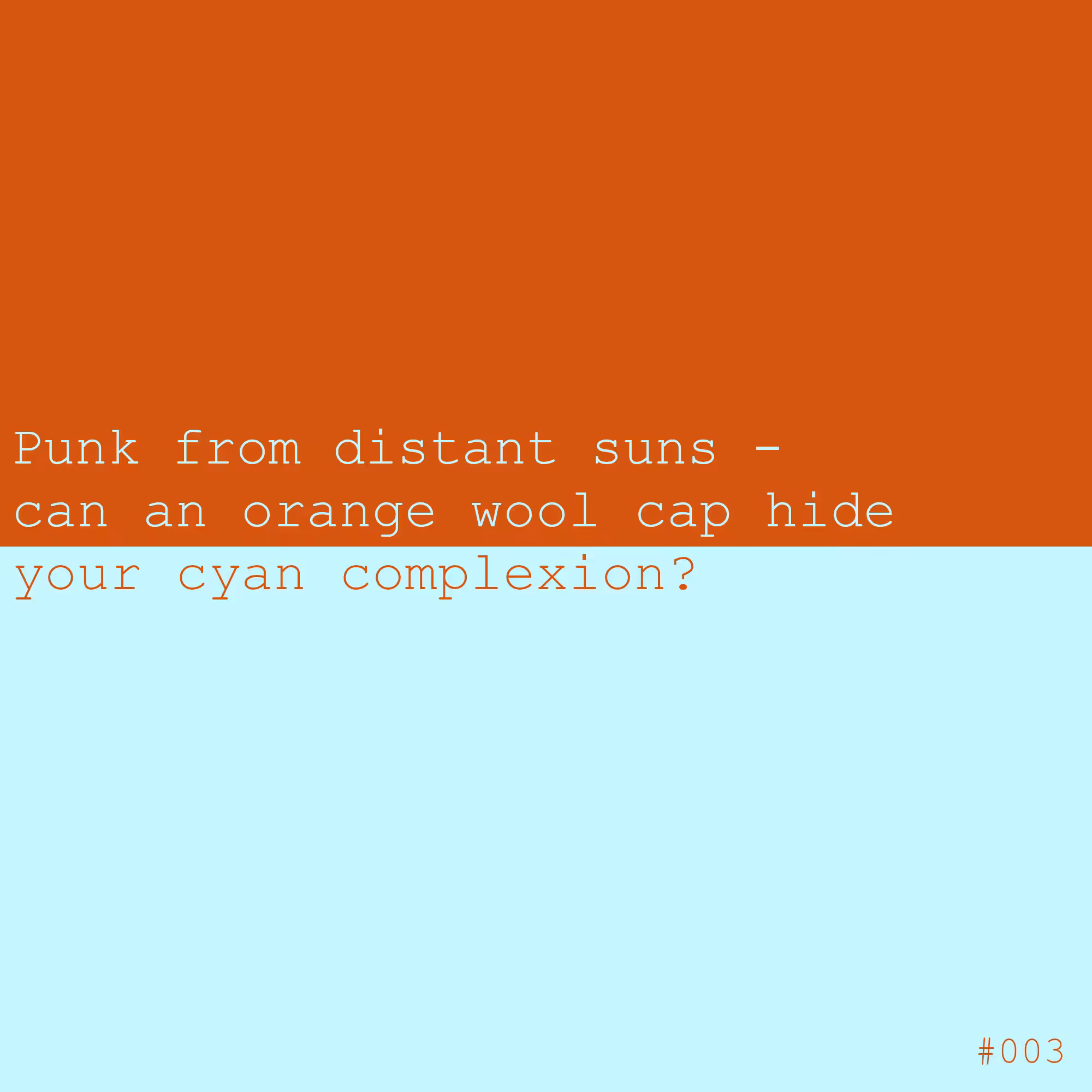 HaikuPunk #003
