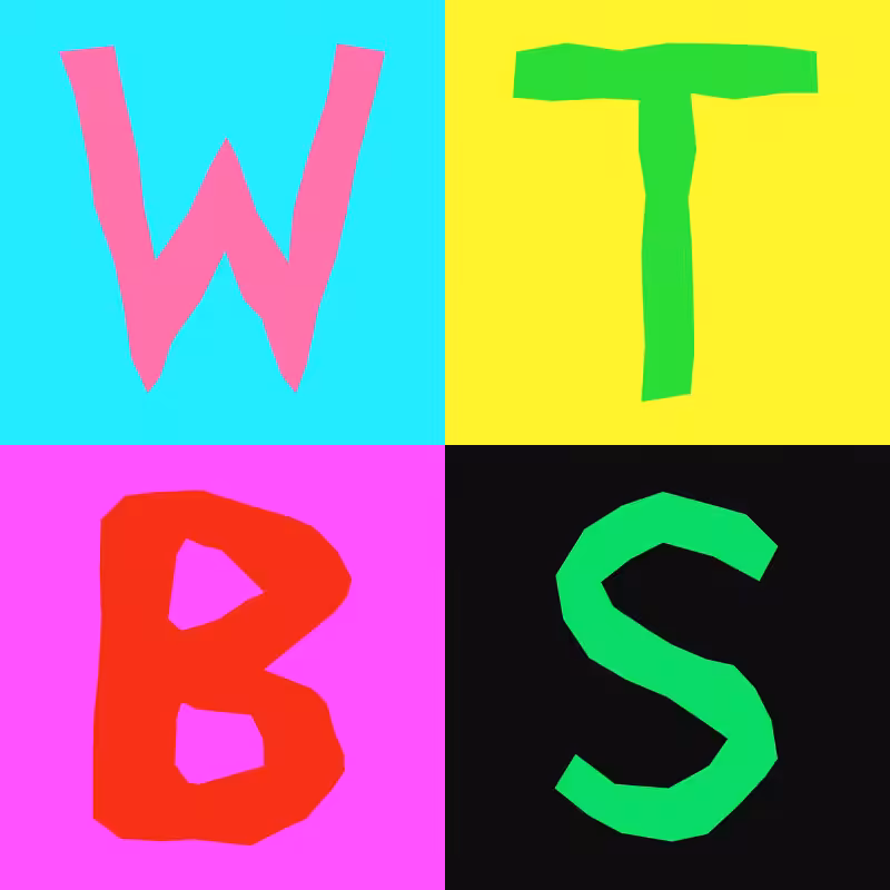 Waiting To Be Signed Logo with Wobbles #8