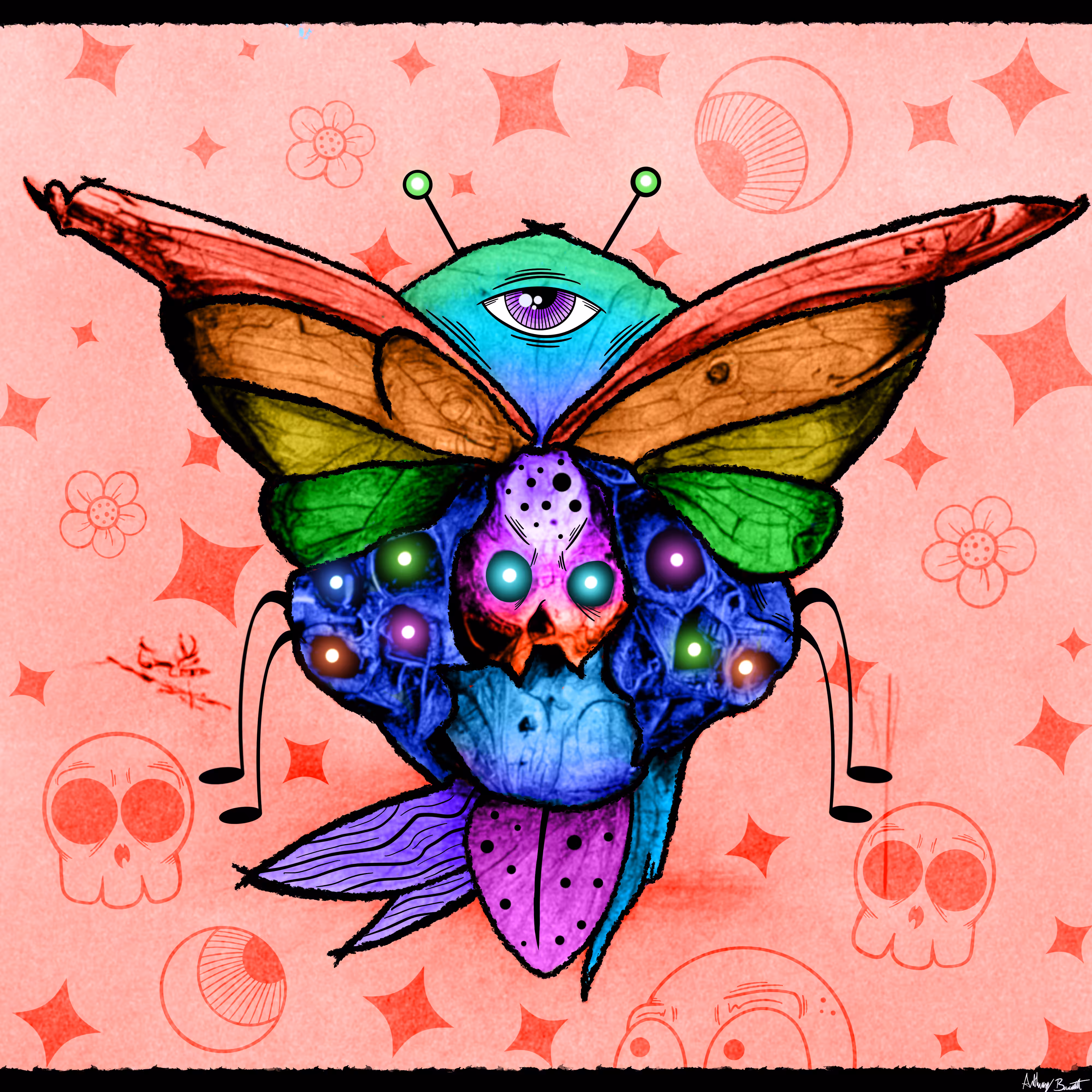 NFT_Murder x O.G. SPIRATOM - Butterfly Skullz 💀🦋 Collab