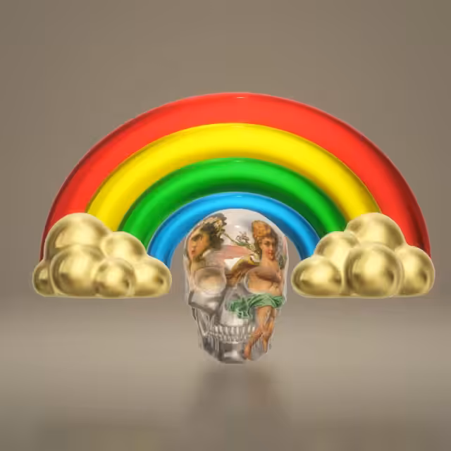#03 SKULL CUTIE 💀[gold & silver edition]